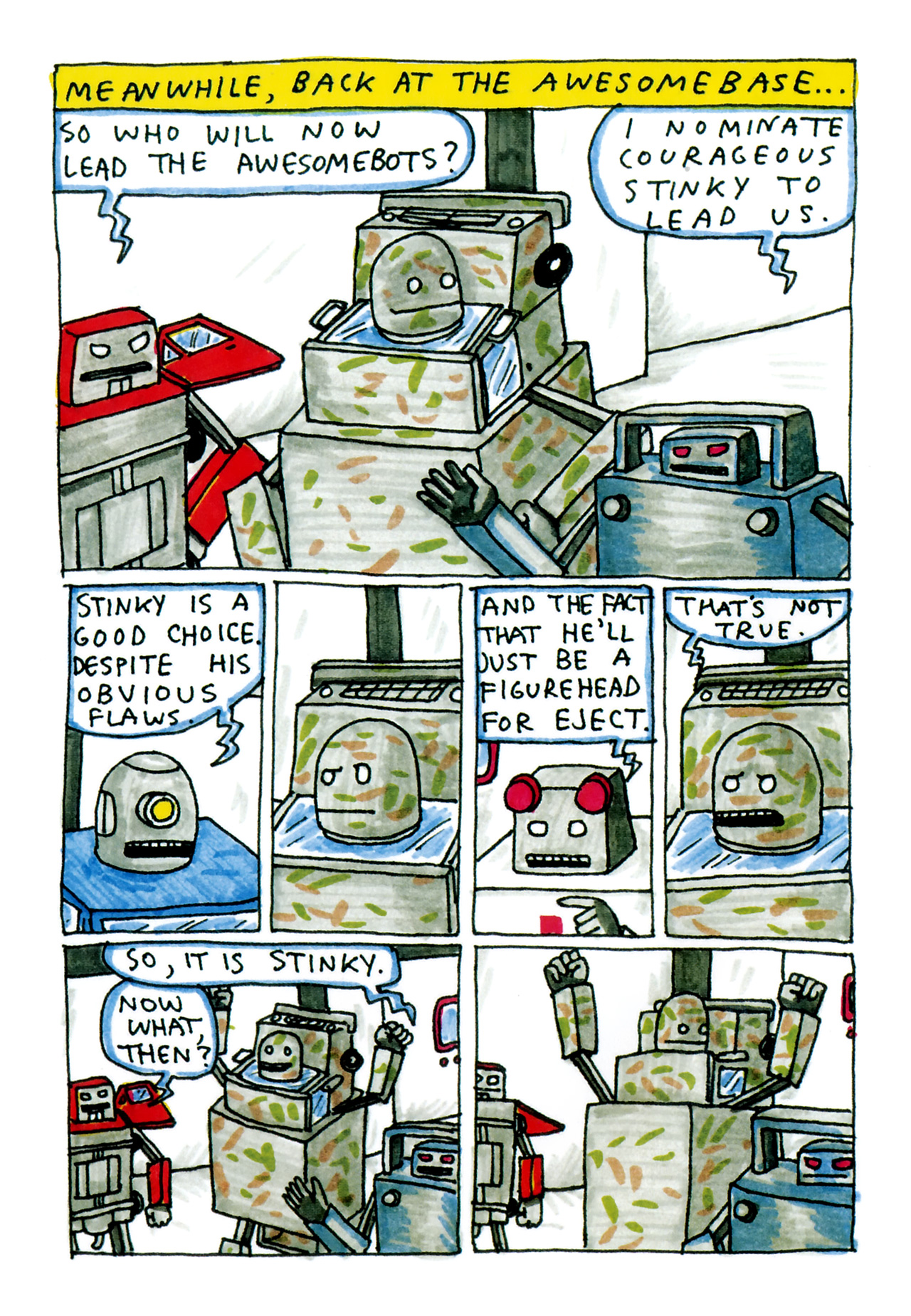 Read online Incredible Change-Bots comic -  Issue # TPB 1 - 114
