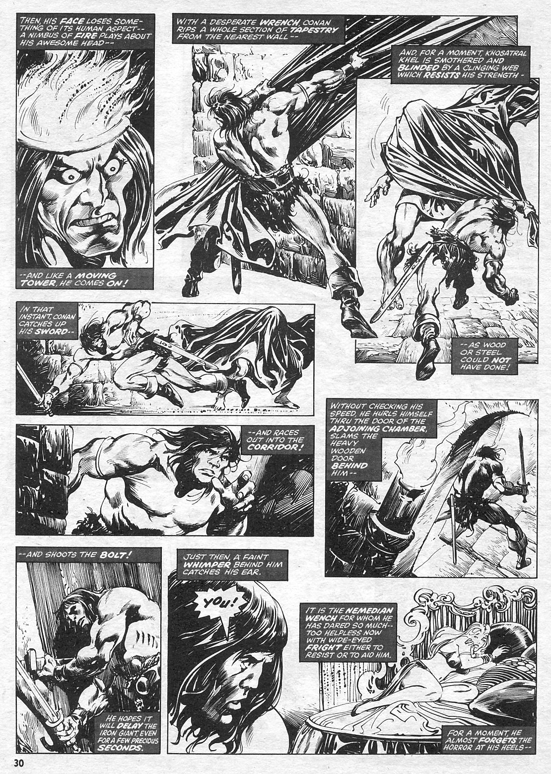 Read online The Savage Sword Of Conan comic -  Issue #15 - 30