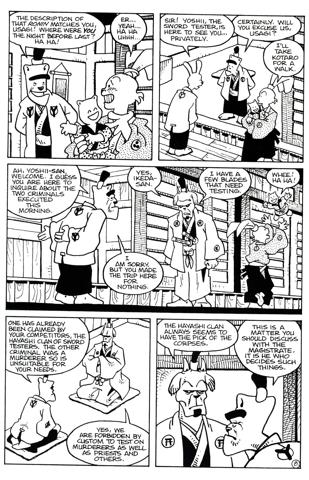 Read online Usagi Yojimbo (1996) comic -  Issue #30 - 10