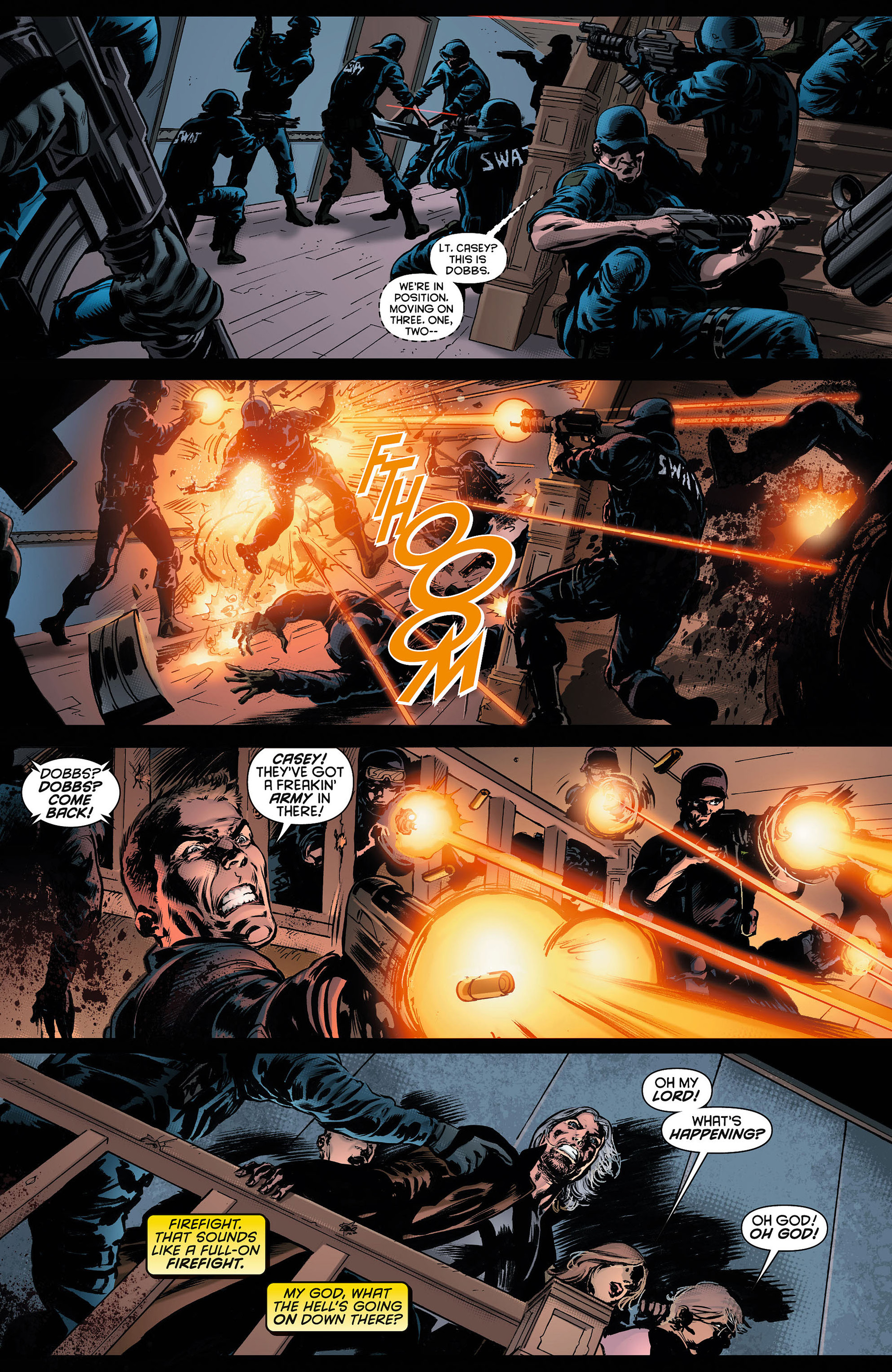 Read online Resurrection Man (2011) comic -  Issue #7 - 5