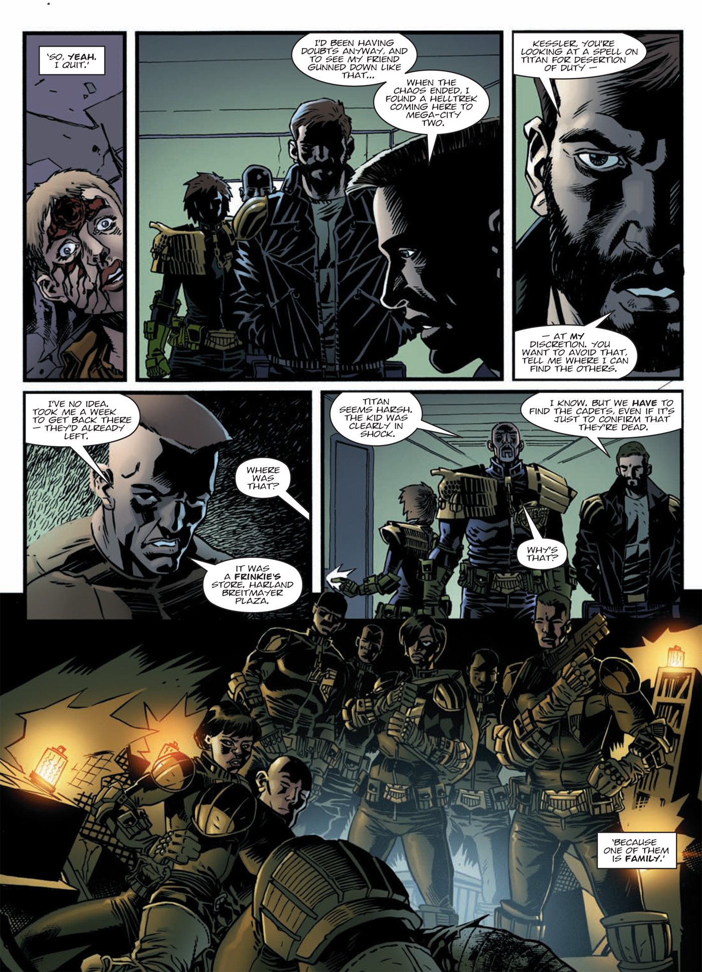 Read online Judge Dredd: Day of Chaos: Fallout comic -  Issue # TPB (Part 2) - 27