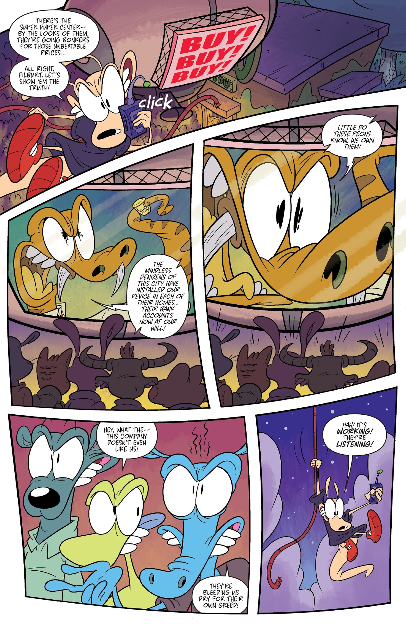 Read online Rocko's Modern Life (2017) comic -  Issue #8 - 16