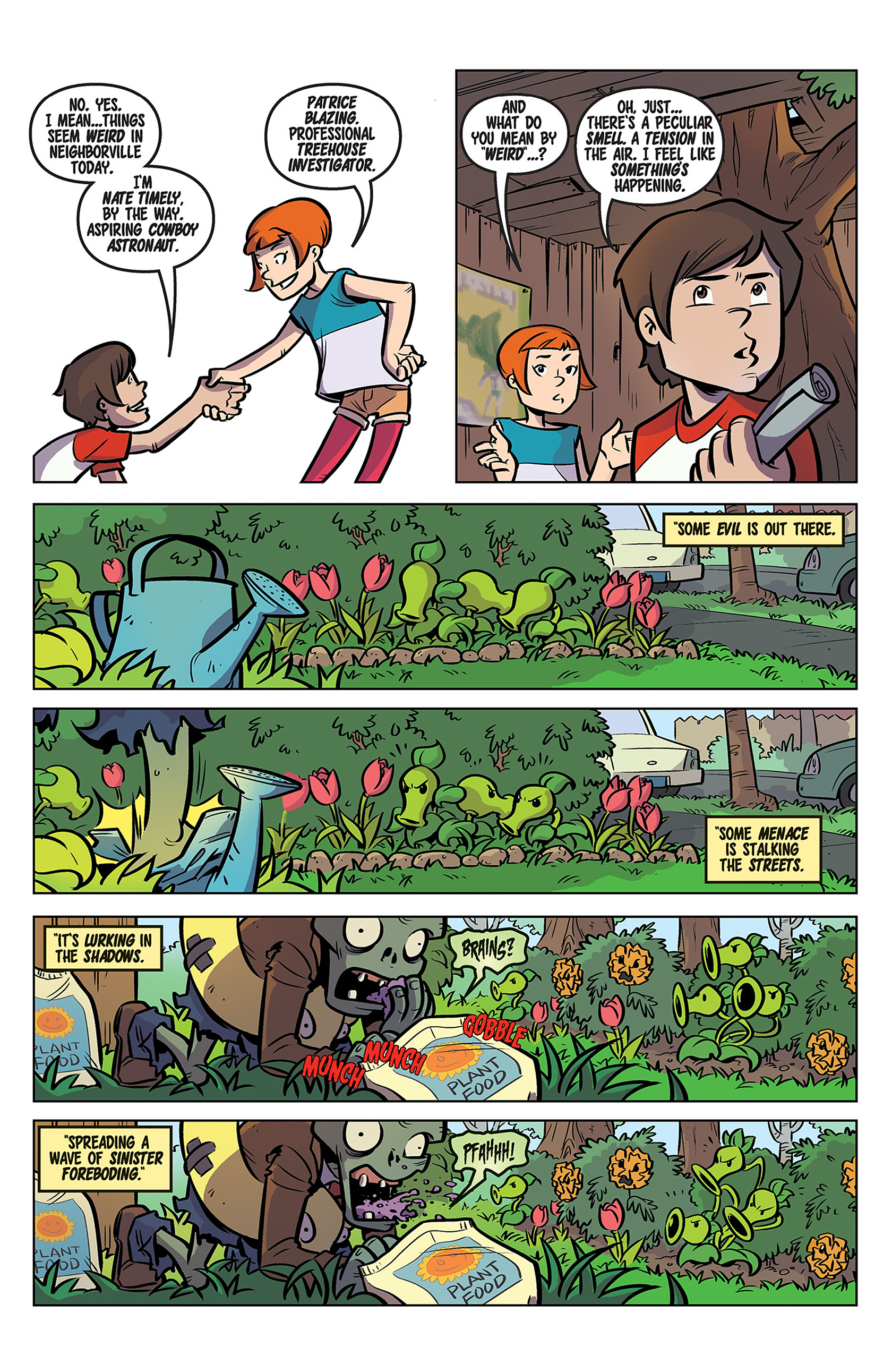 Read online Plants vs. Zombies: Lawnmageddon comic -  Issue #1 - 8