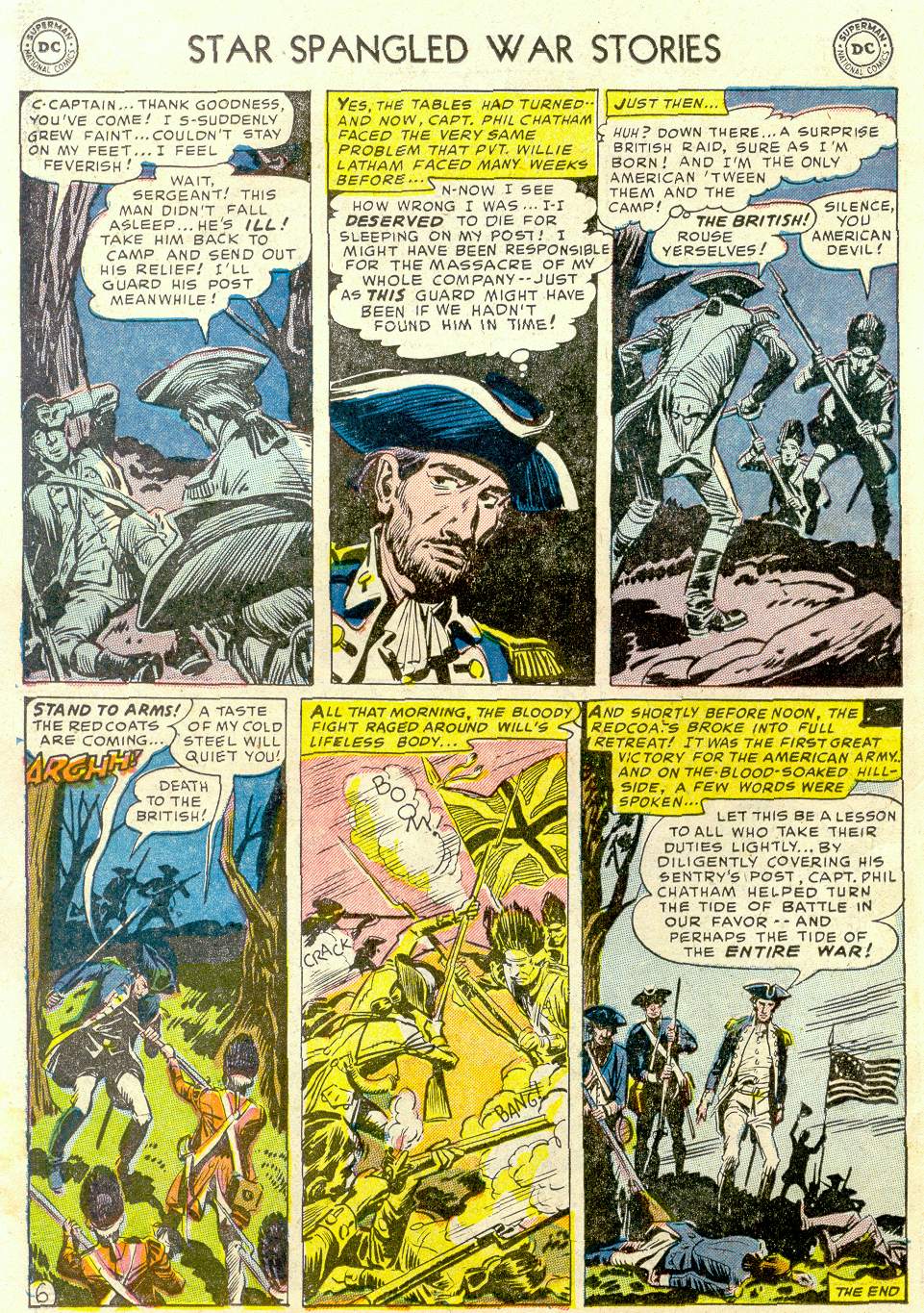 Read online Star Spangled War Stories (1952) comic -  Issue #6 - 18