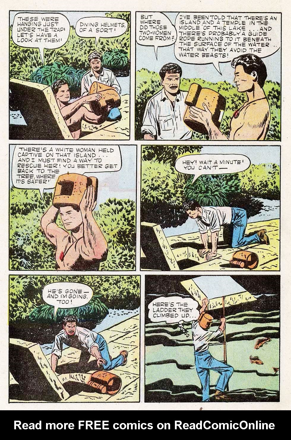 Read online Tarzan (1948) comic -  Issue #18 - 13