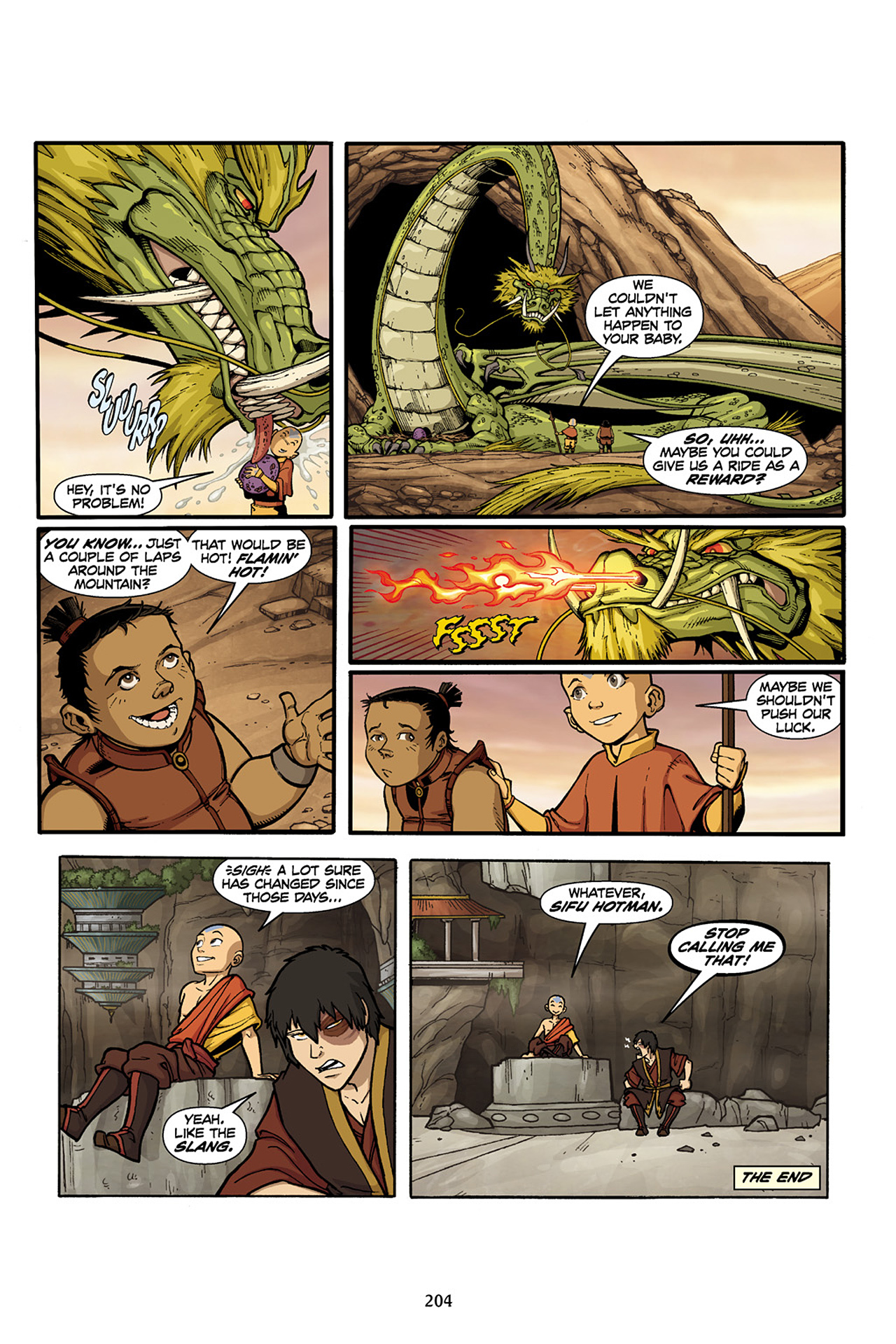 Read online Nickelodeon Avatar: The Last Airbender - The Lost Adventures comic -  Issue # Full - 205