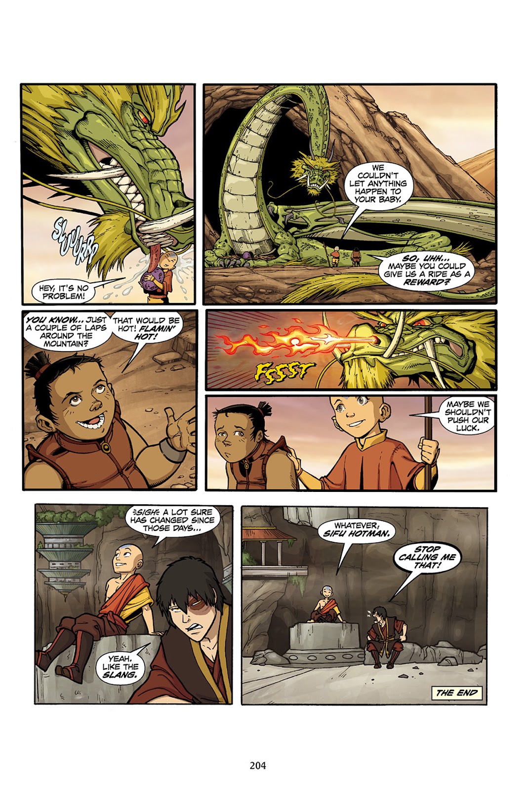 Nickelodeon Avatar: The Last Airbender - The Lost Adventures issue Full - Page 205