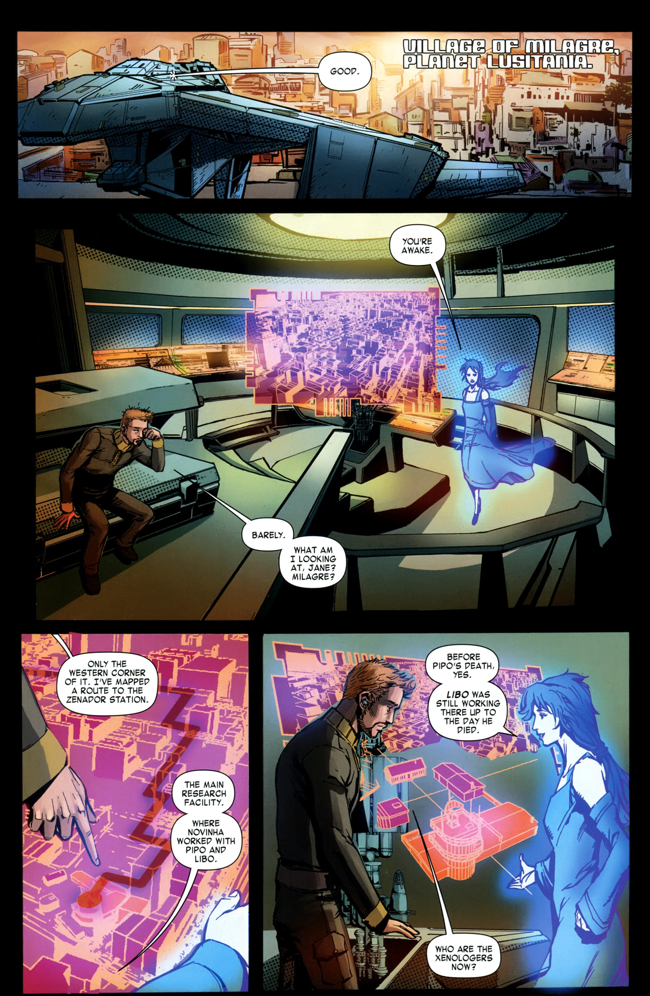 Read online Orson Scott Card's Speaker for the Dead comic -  Issue #2 - 7
