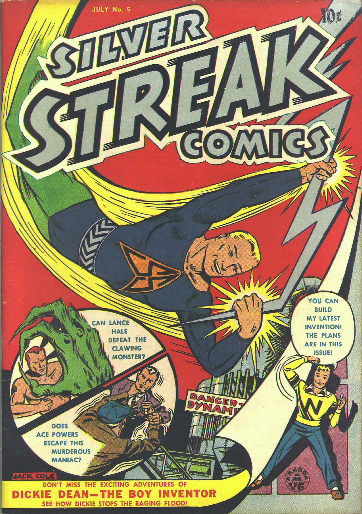 Read online Silver Streak Comics comic -  Issue #5 - 2