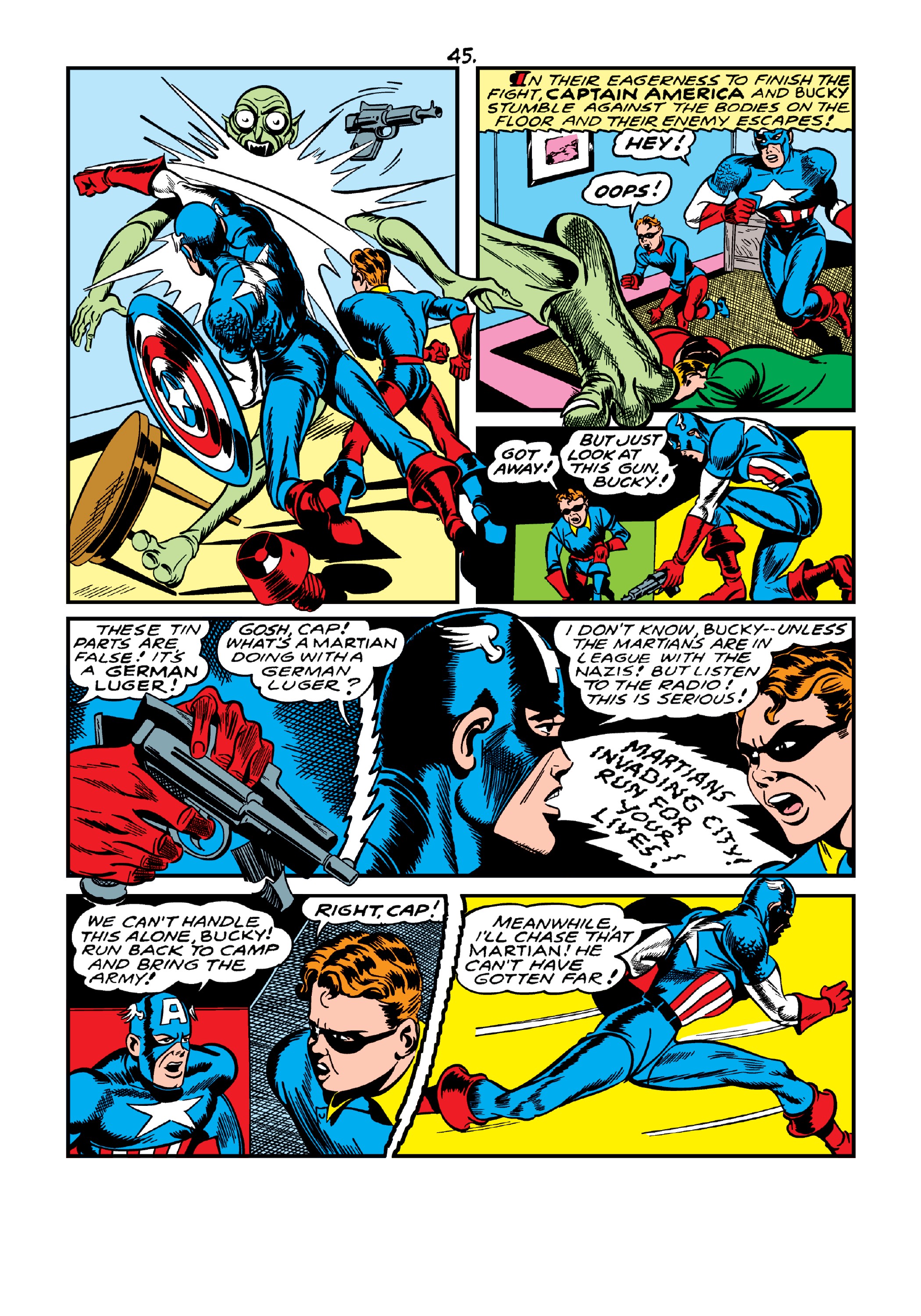 Read online Marvel Masterworks: Golden Age Captain America comic -  Issue # TPB 4 (Part 2) - 86