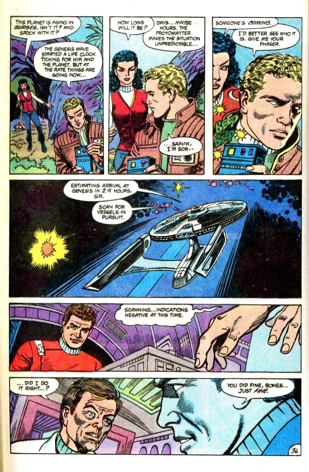 Read online Star Trek III: The Search for Spock comic -  Issue # Full - 38