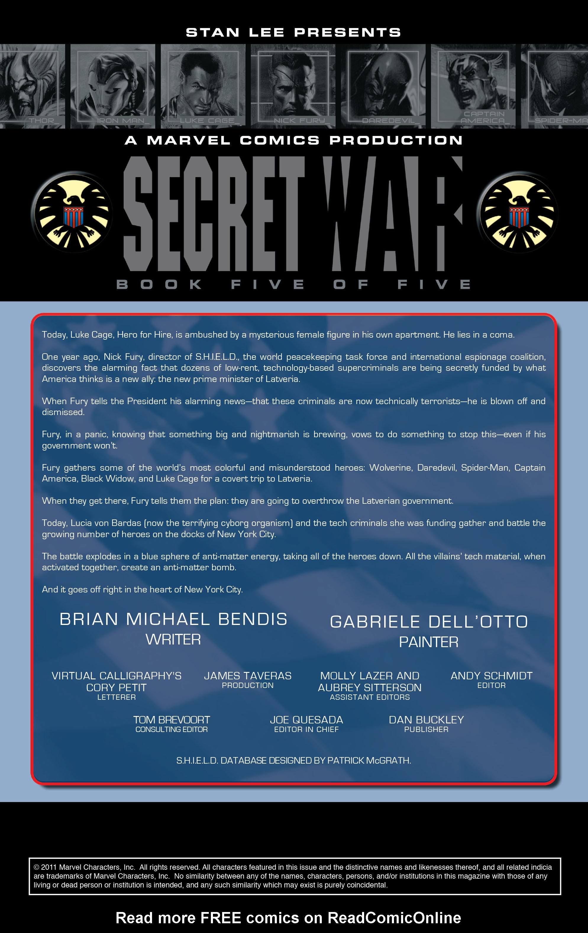 Read online Secret War comic -  Issue # Full - 93