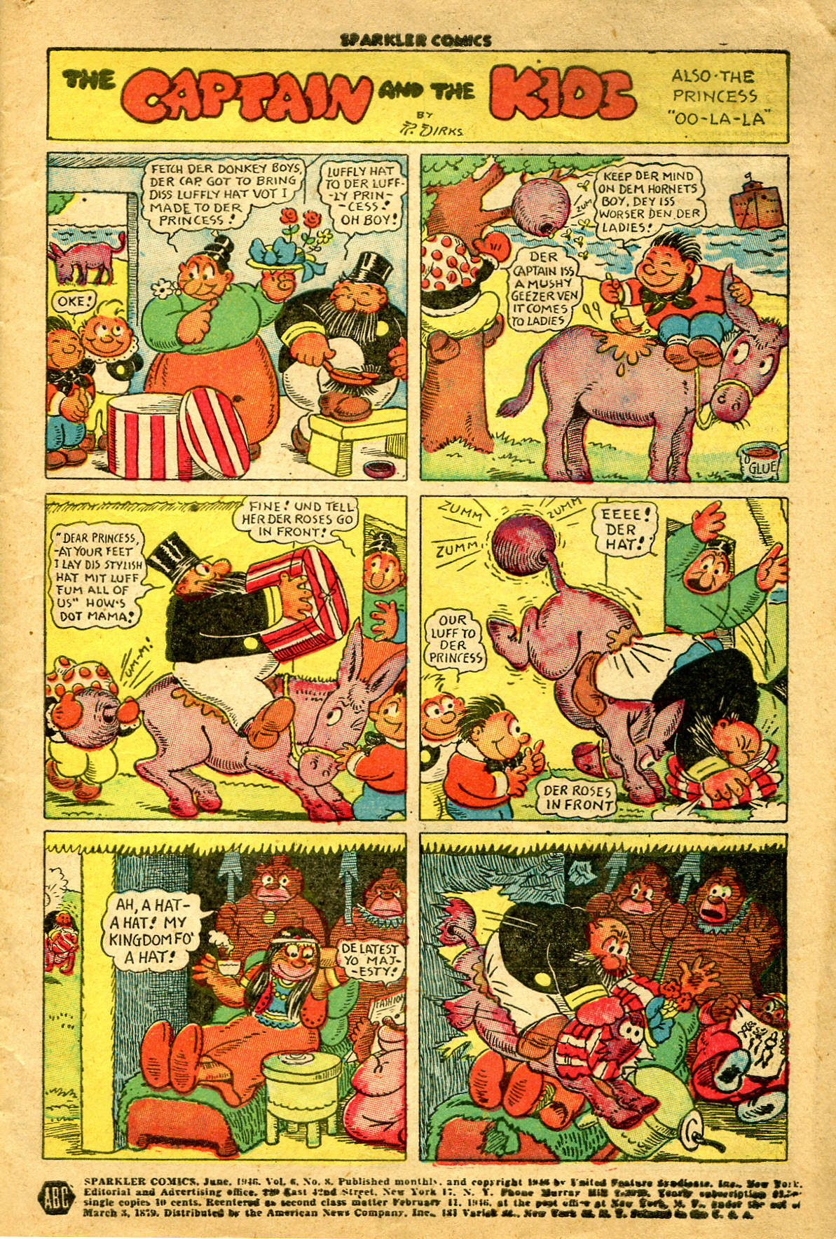 Read online Sparkler Comics comic -  Issue #56 - 3