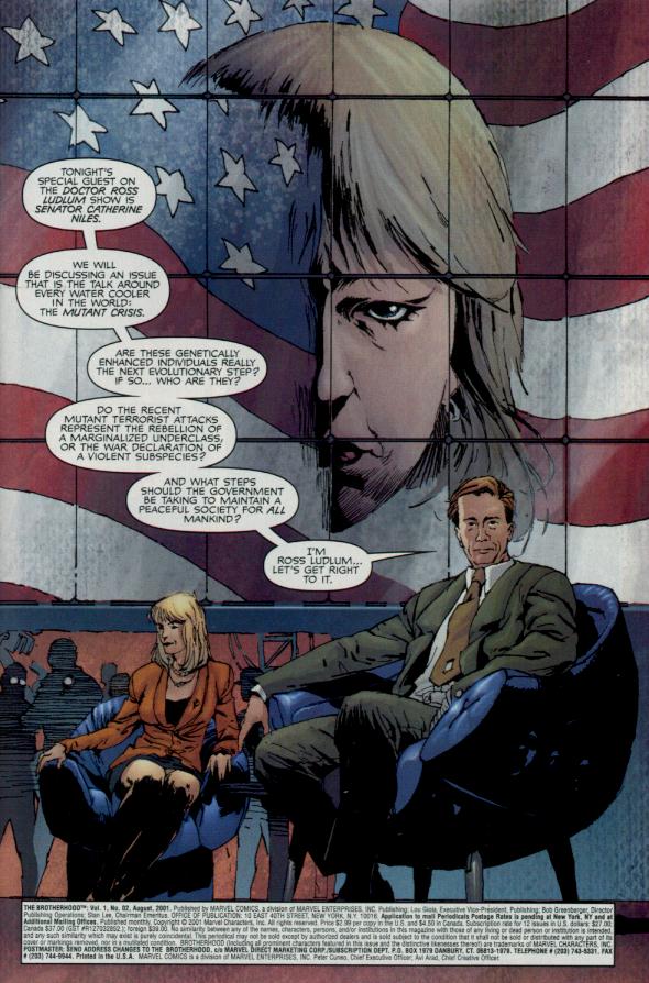 Read online The Brotherhood comic -  Issue #2 - 2