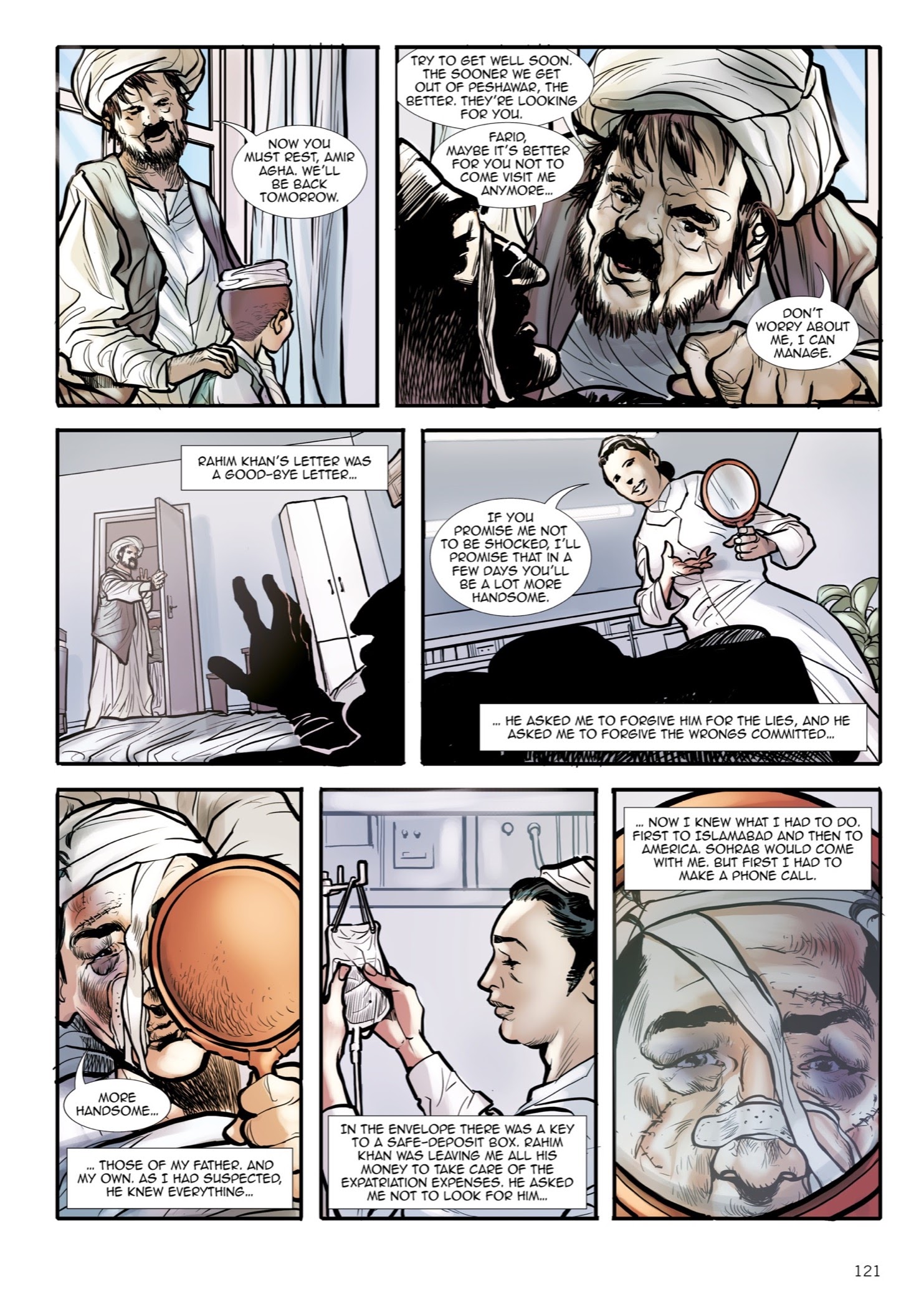 Read online The Kite Runner comic -  Issue # TPB - 122