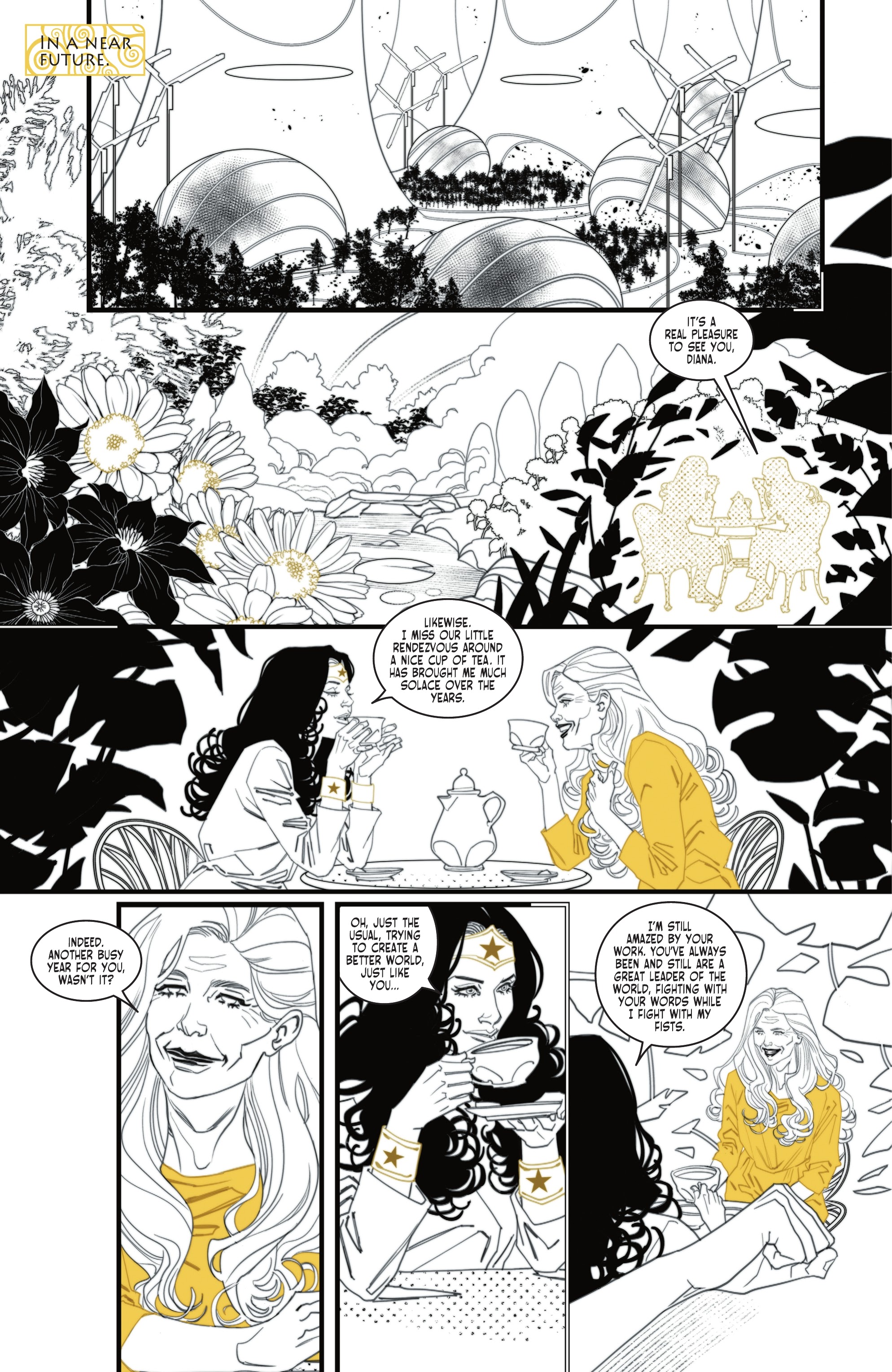 Read online Wonder Woman Black & Gold comic -  Issue #6 - 4