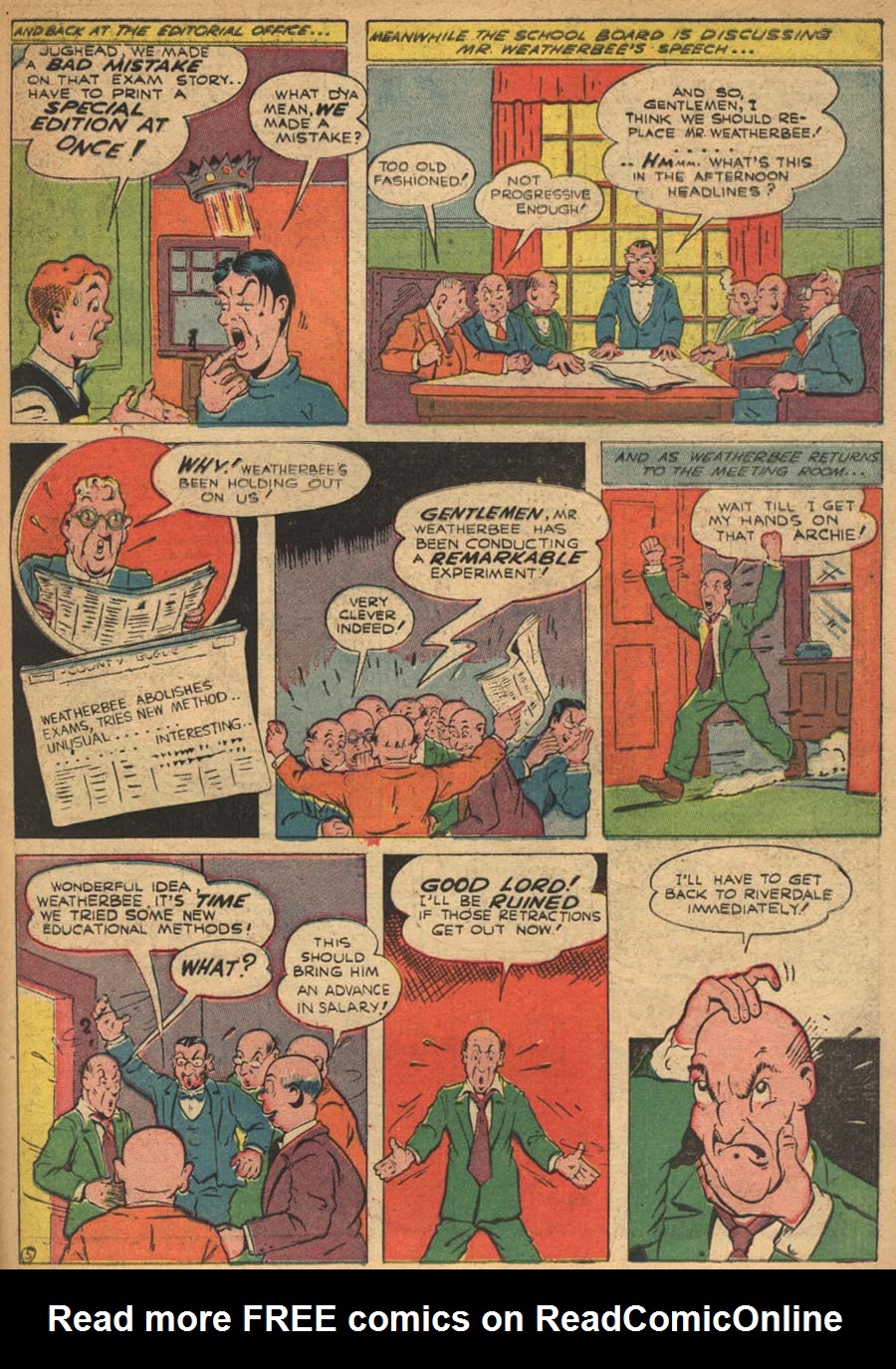 Read online Pep Comics comic -  Issue #35 - 59