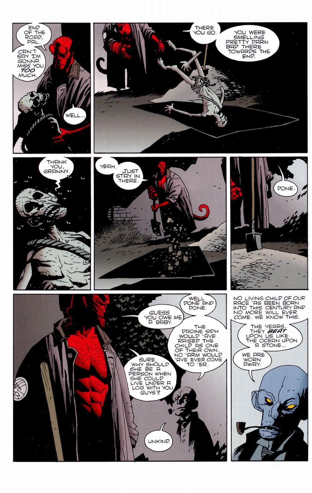 Read online Hellboy: The Chained Coffin and Others comic -  Issue # Full - 24