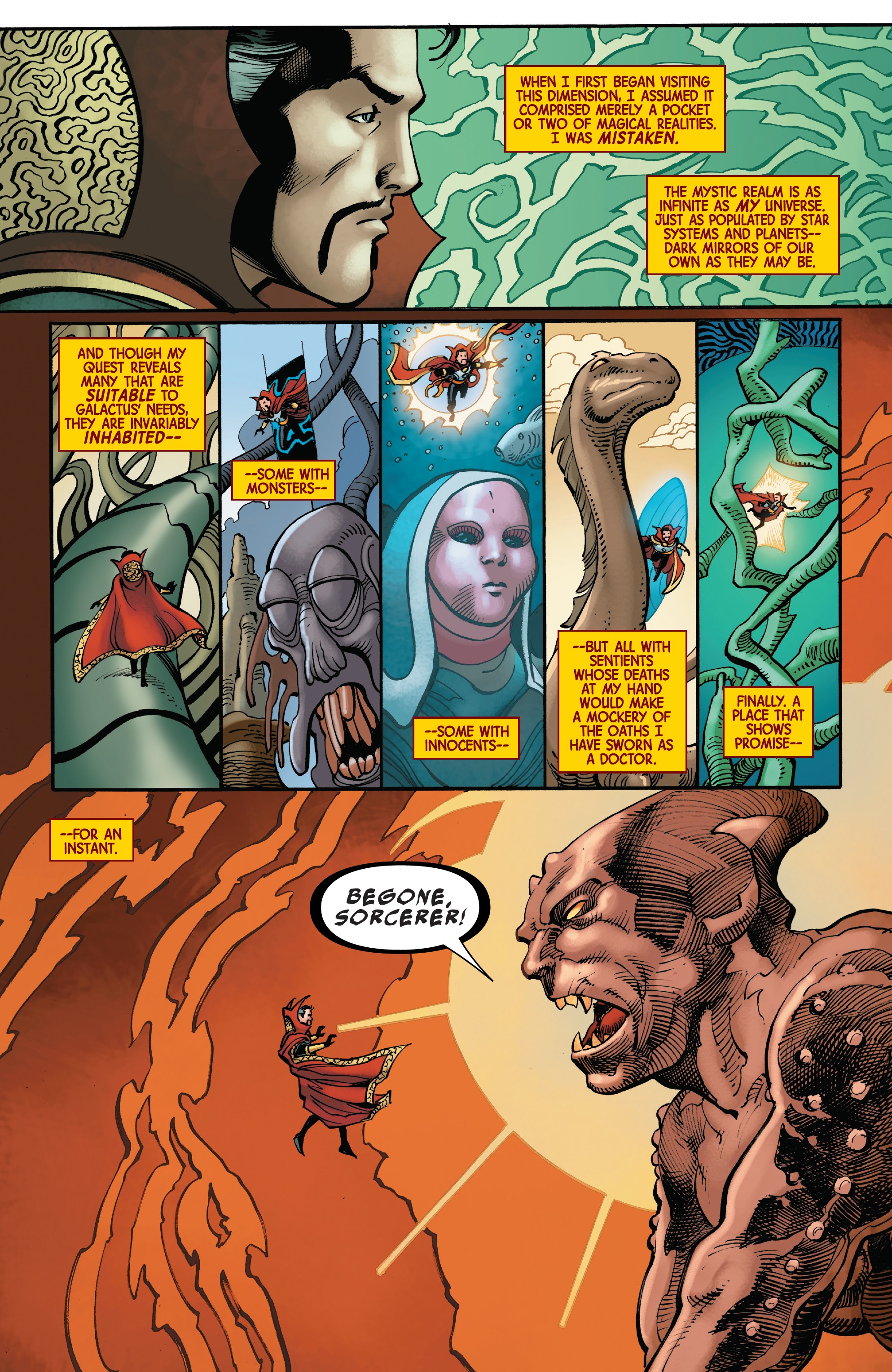 Read online Doctor Strange (2018) comic -  Issue #13 - 22