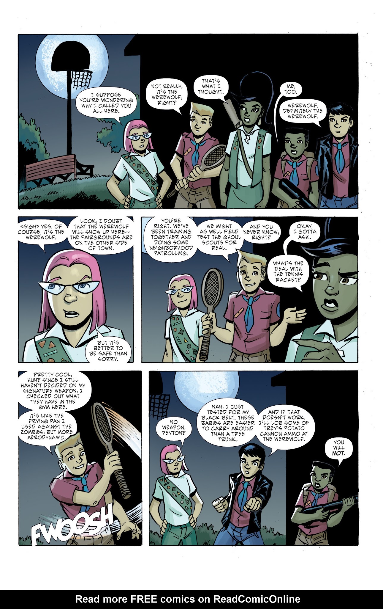 Read online Ghoul Scouts: I Was A Tweenage Werewolf! comic -  Issue #1 - 21