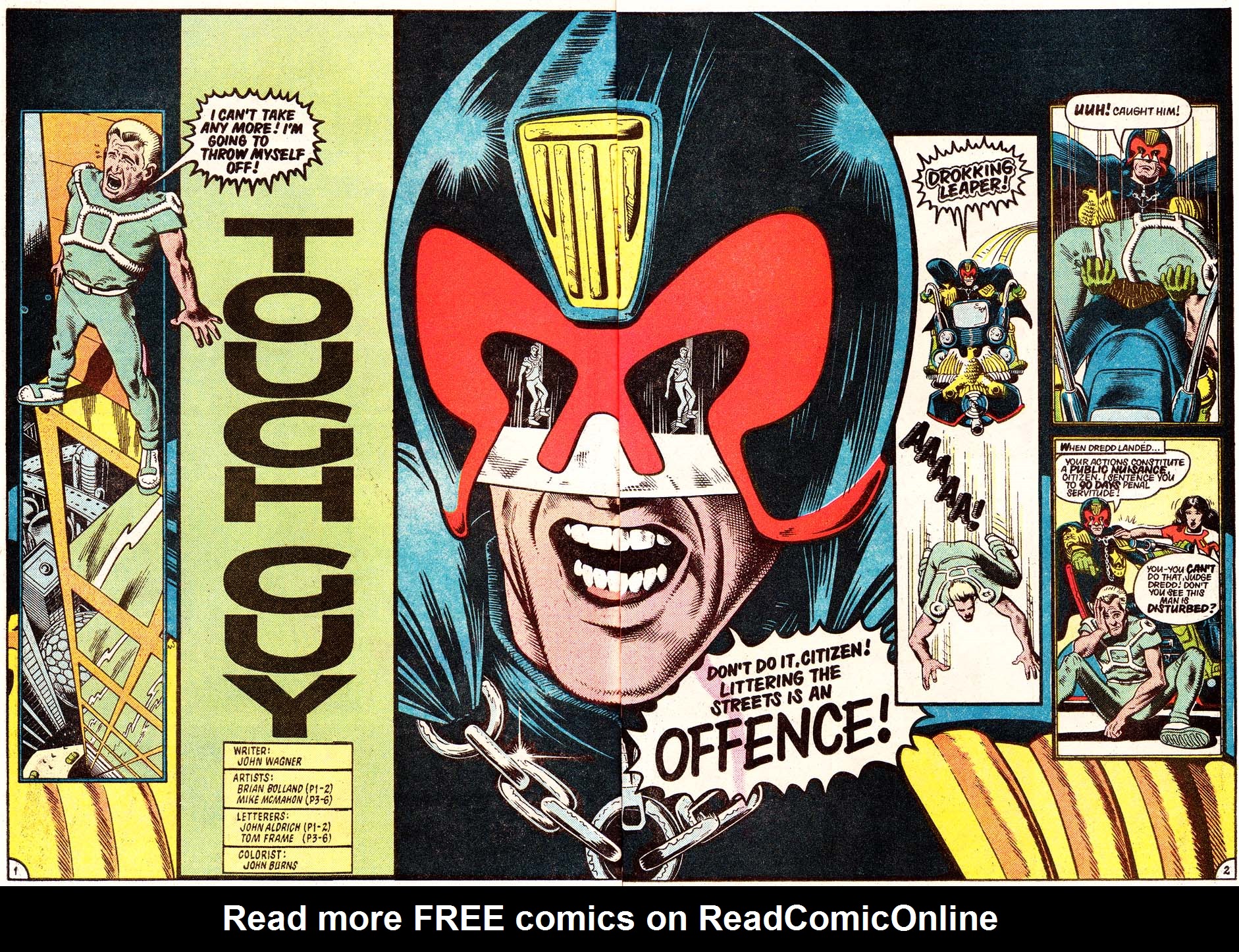 Read online Judge Dredd (1983) comic -  Issue #14 - 9