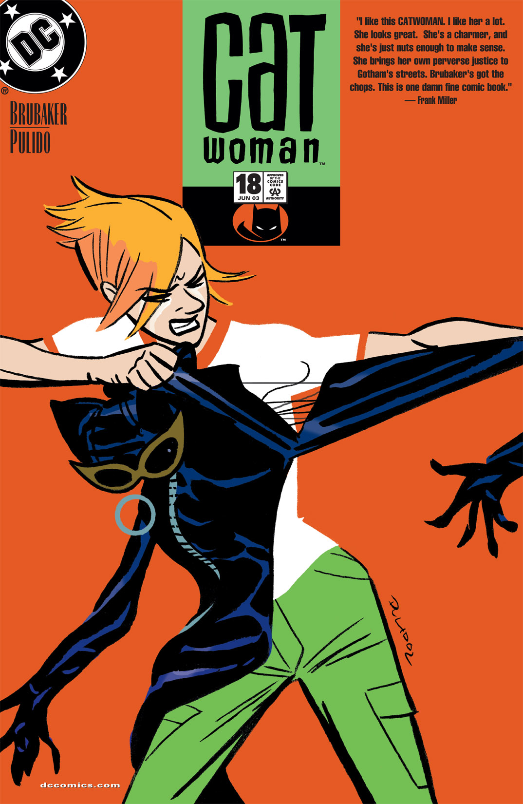 Read online Catwoman (2002) comic -  Issue #18 - 1