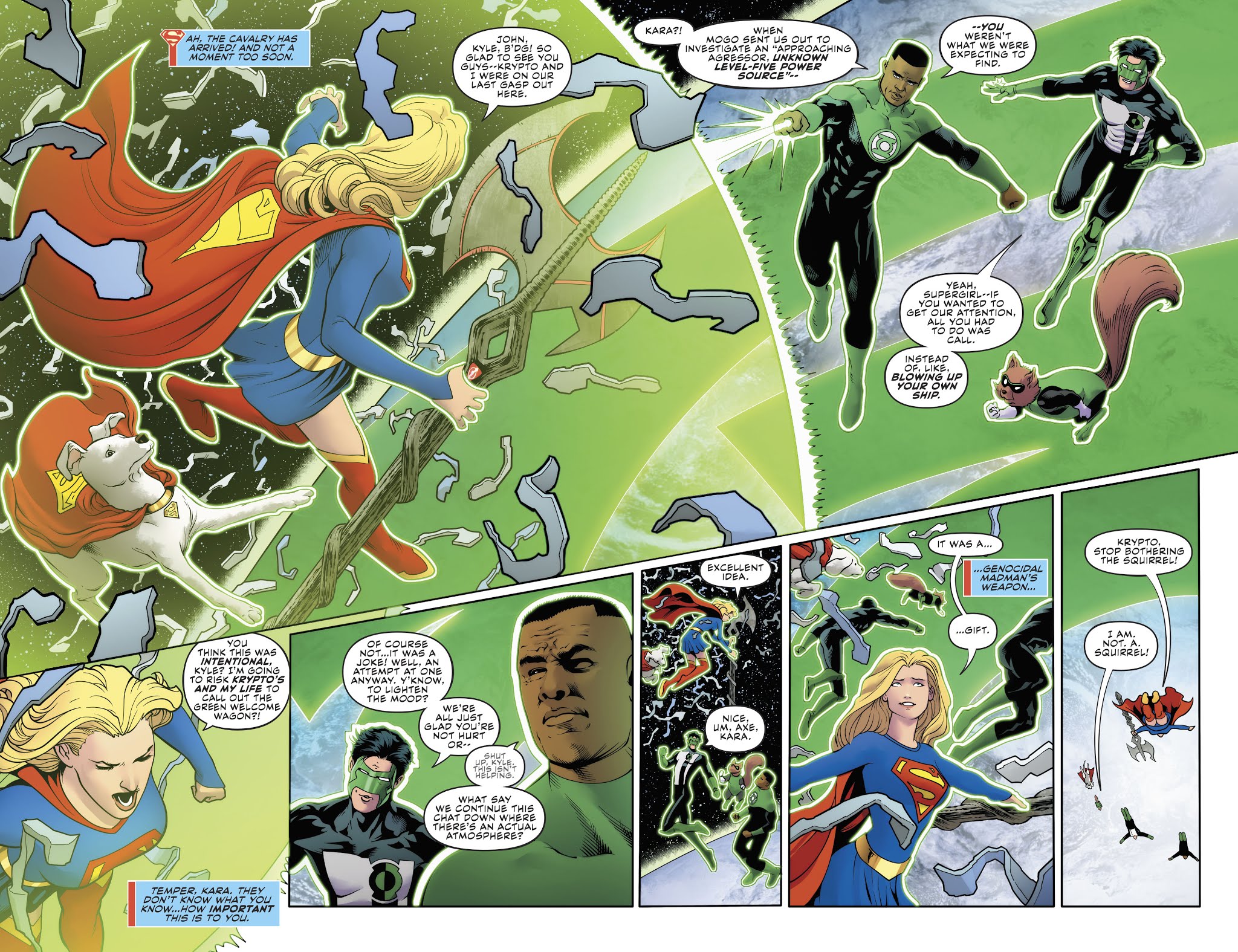 Read online Supergirl (2016) comic -  Issue #22 - 11