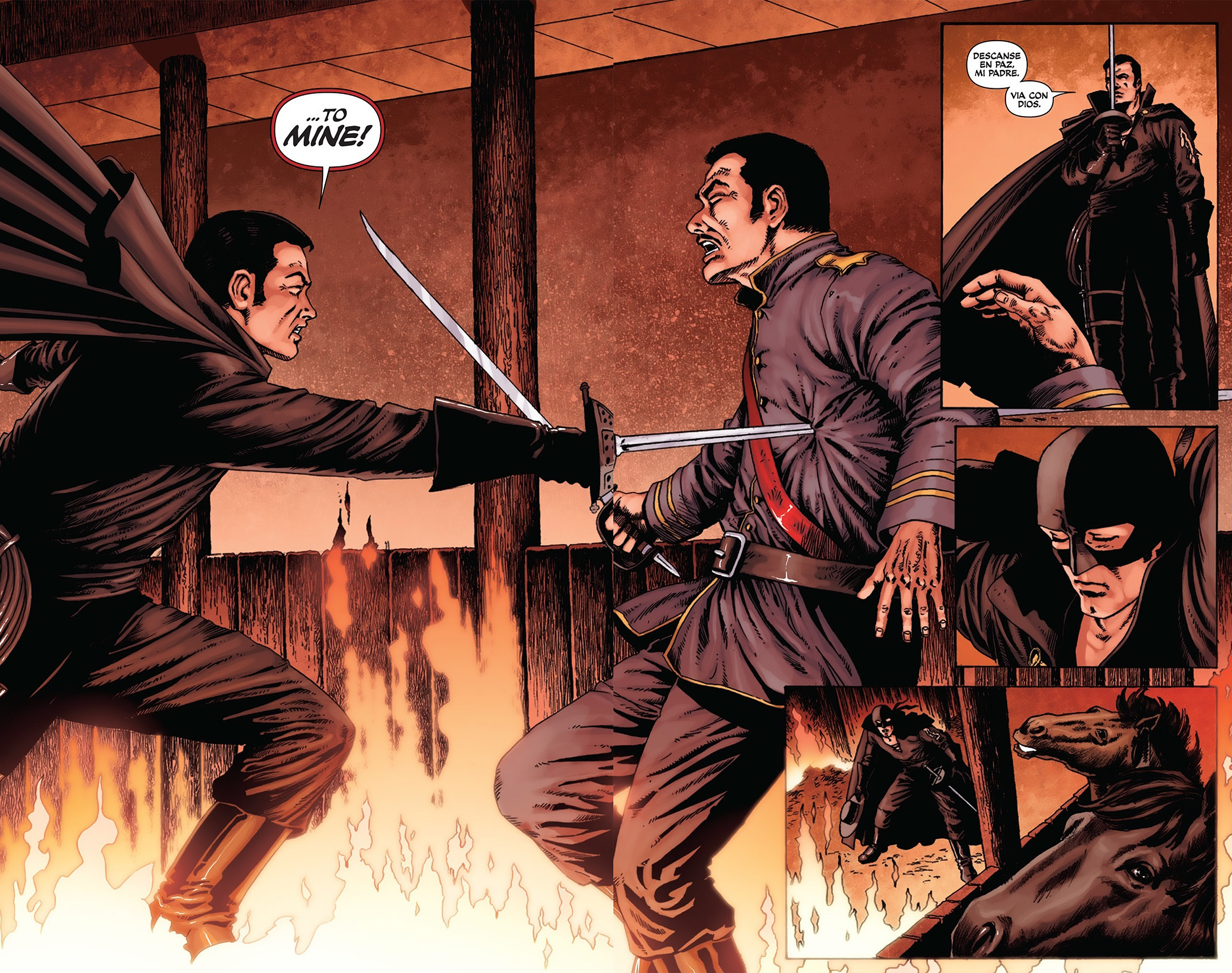 Read online Zorro Rides Again comic -  Issue #6 - 8
