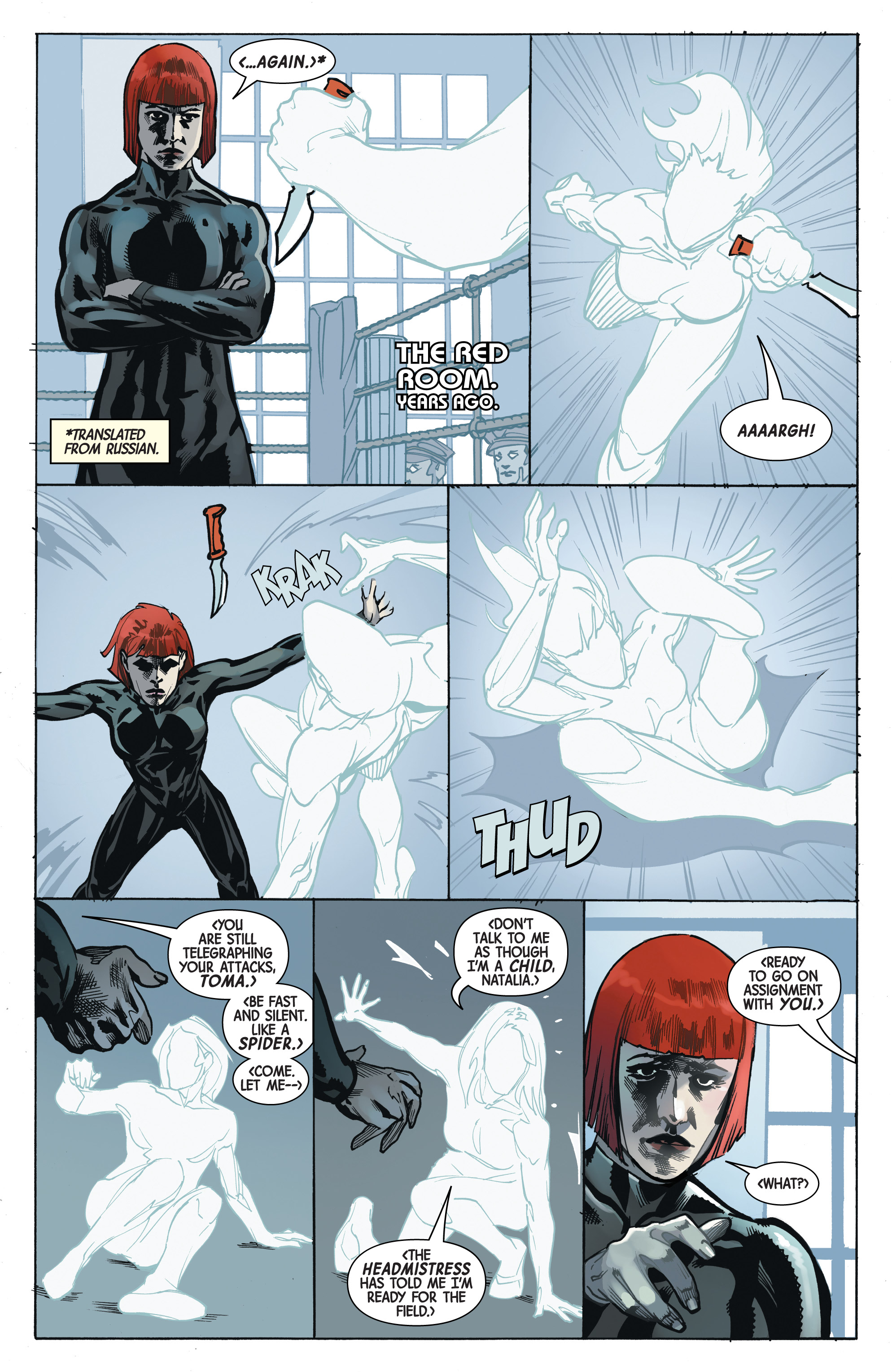 Read online The Web Of Black Widow comic -  Issue #3 - 5