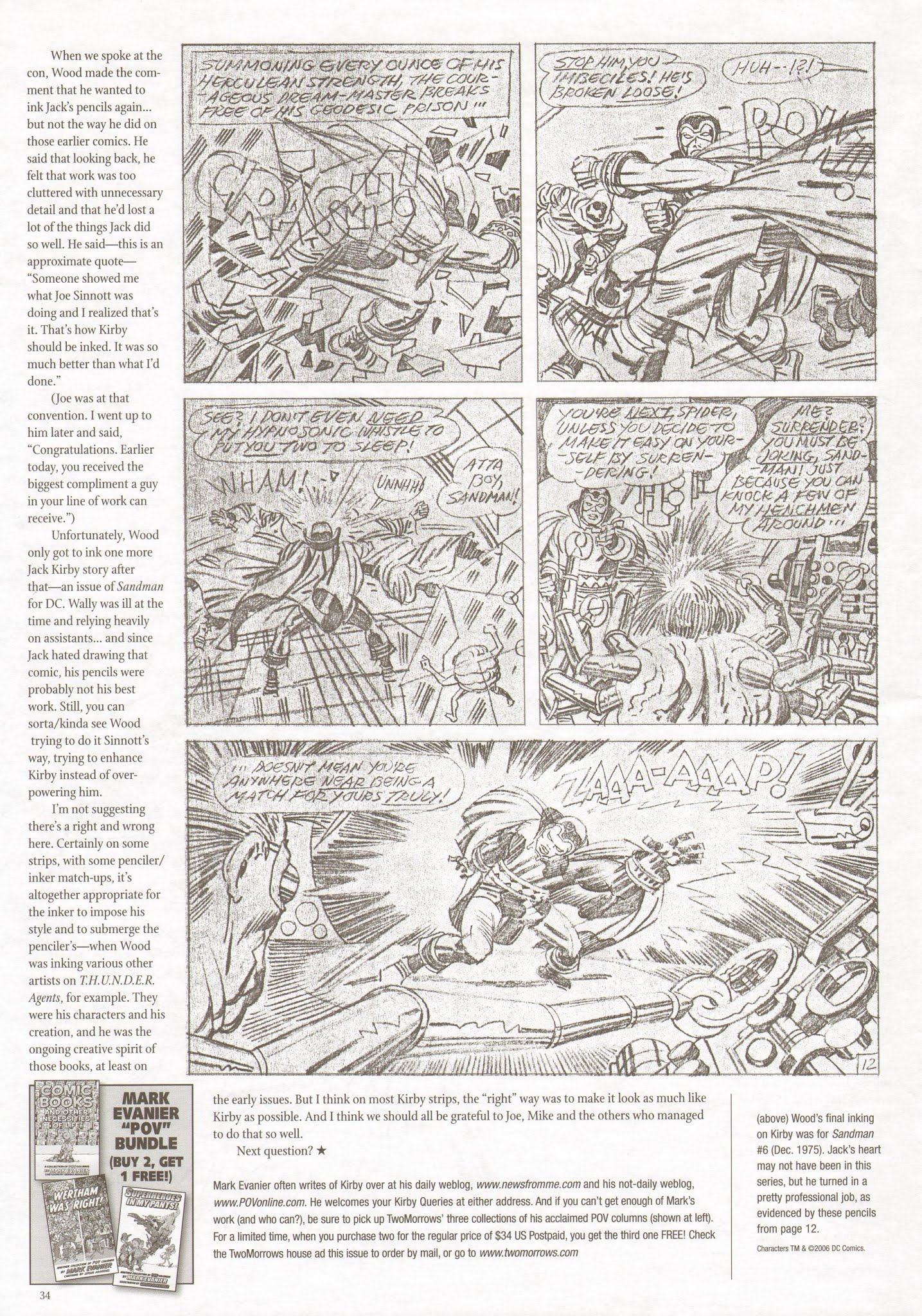 Read online The Jack Kirby Collector comic -  Issue #45 - 36