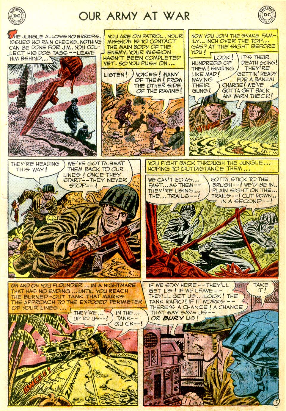 Read online Our Army at War (1952) comic -  Issue #3 - 10