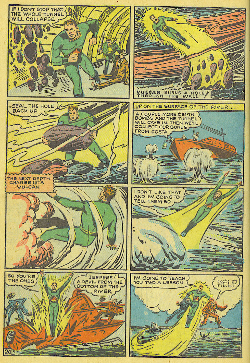 Read online Super-Mystery Comics comic -  Issue #7 - 22