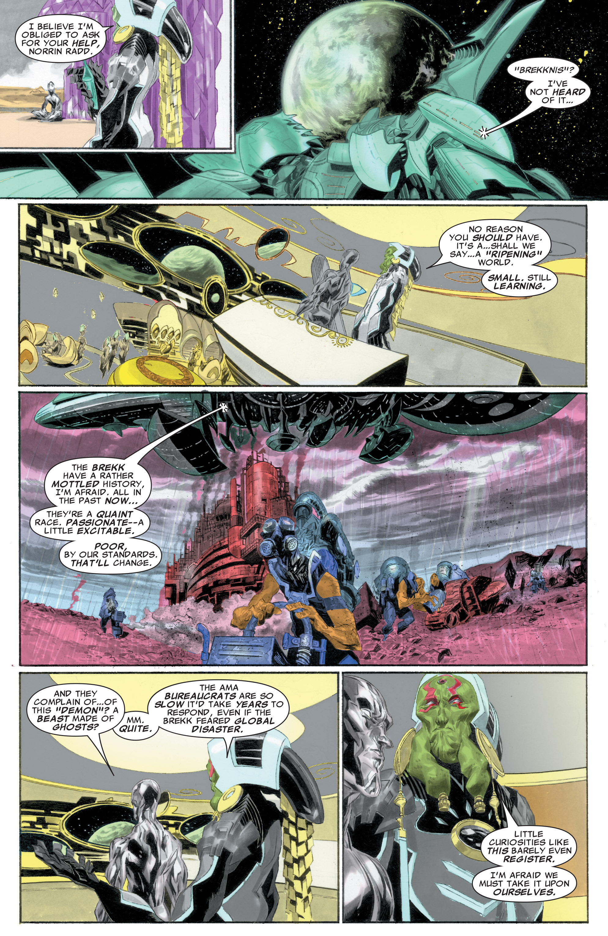 Read online Silver Surfer: In Thy Name comic -  Issue #1 - 17