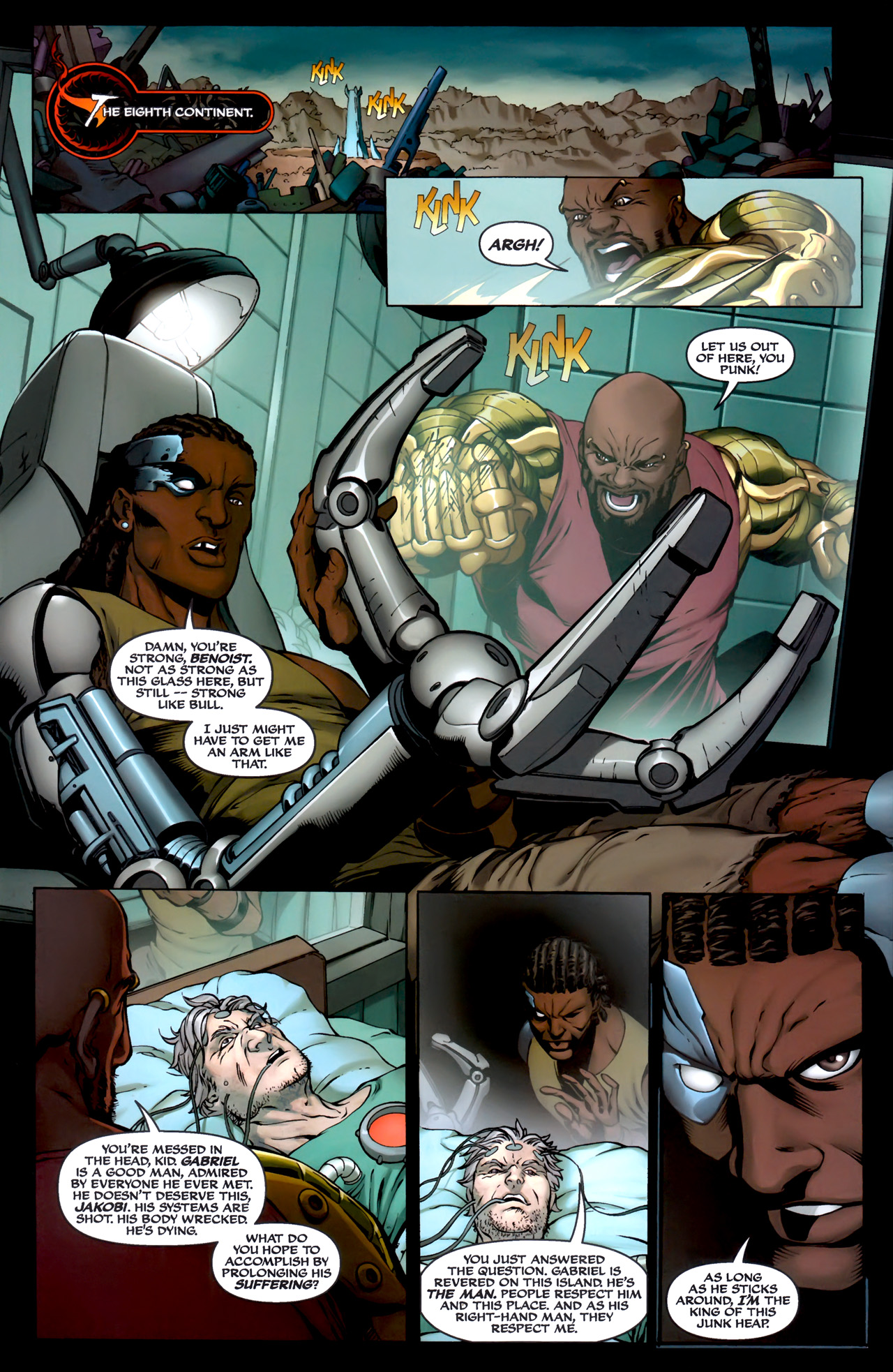 Read online Michael Turner's Soulfire (2009) comic -  Issue #3 - 9