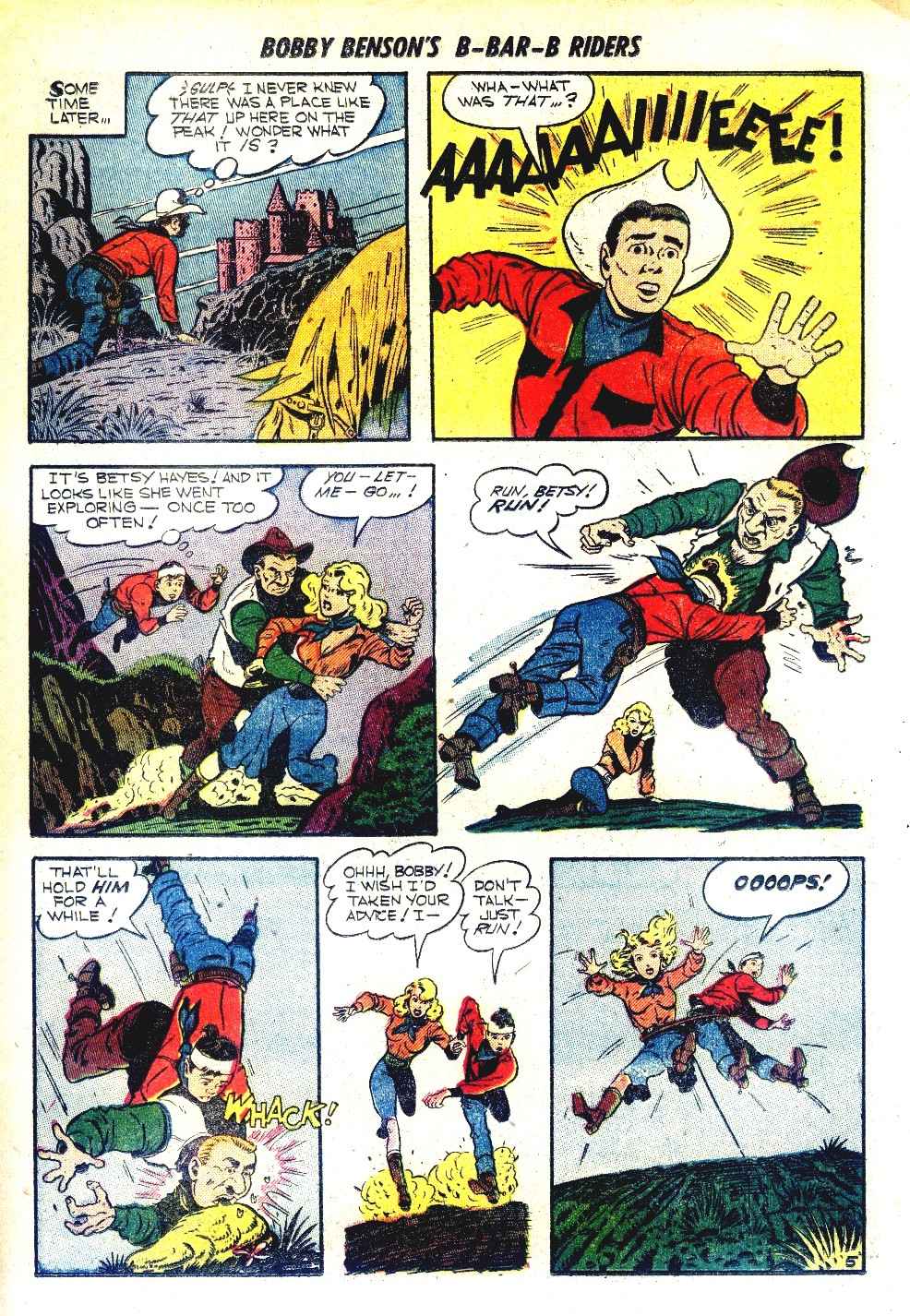 Read online Bobby Benson's B-Bar-B Riders comic -  Issue #14 - 7