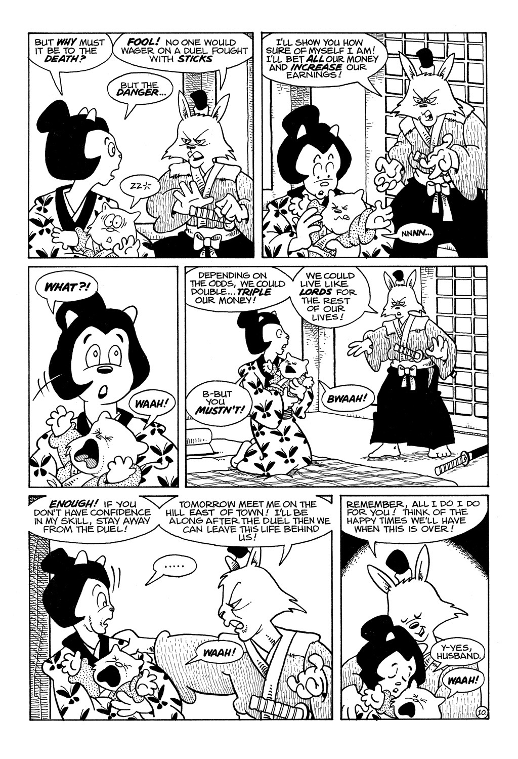 Read online Usagi Yojimbo (1987) comic -  Issue #26 - 12