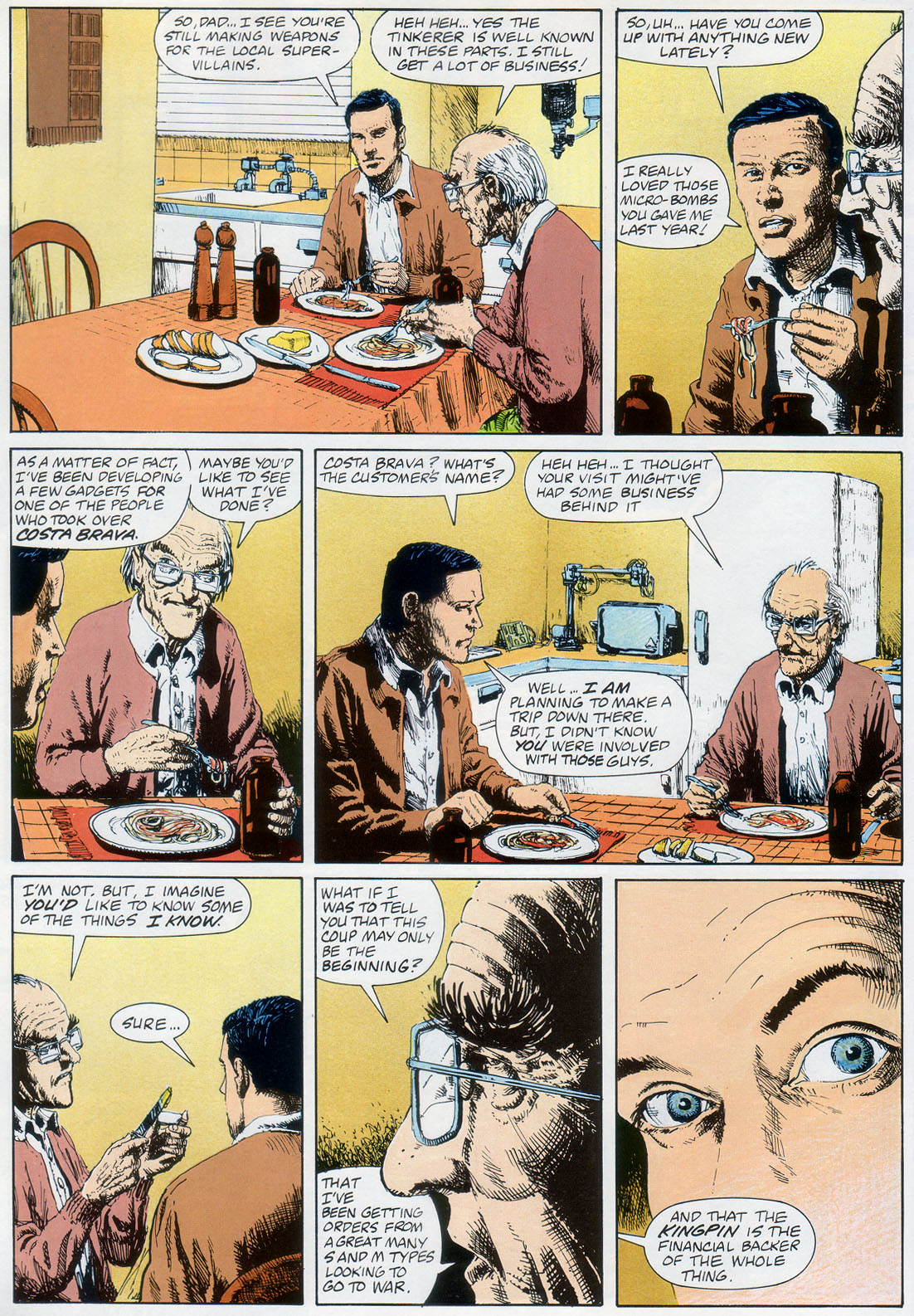 Read online Marvel Graphic Novel comic -  Issue #57 - Rick Mason - The Agent - 32