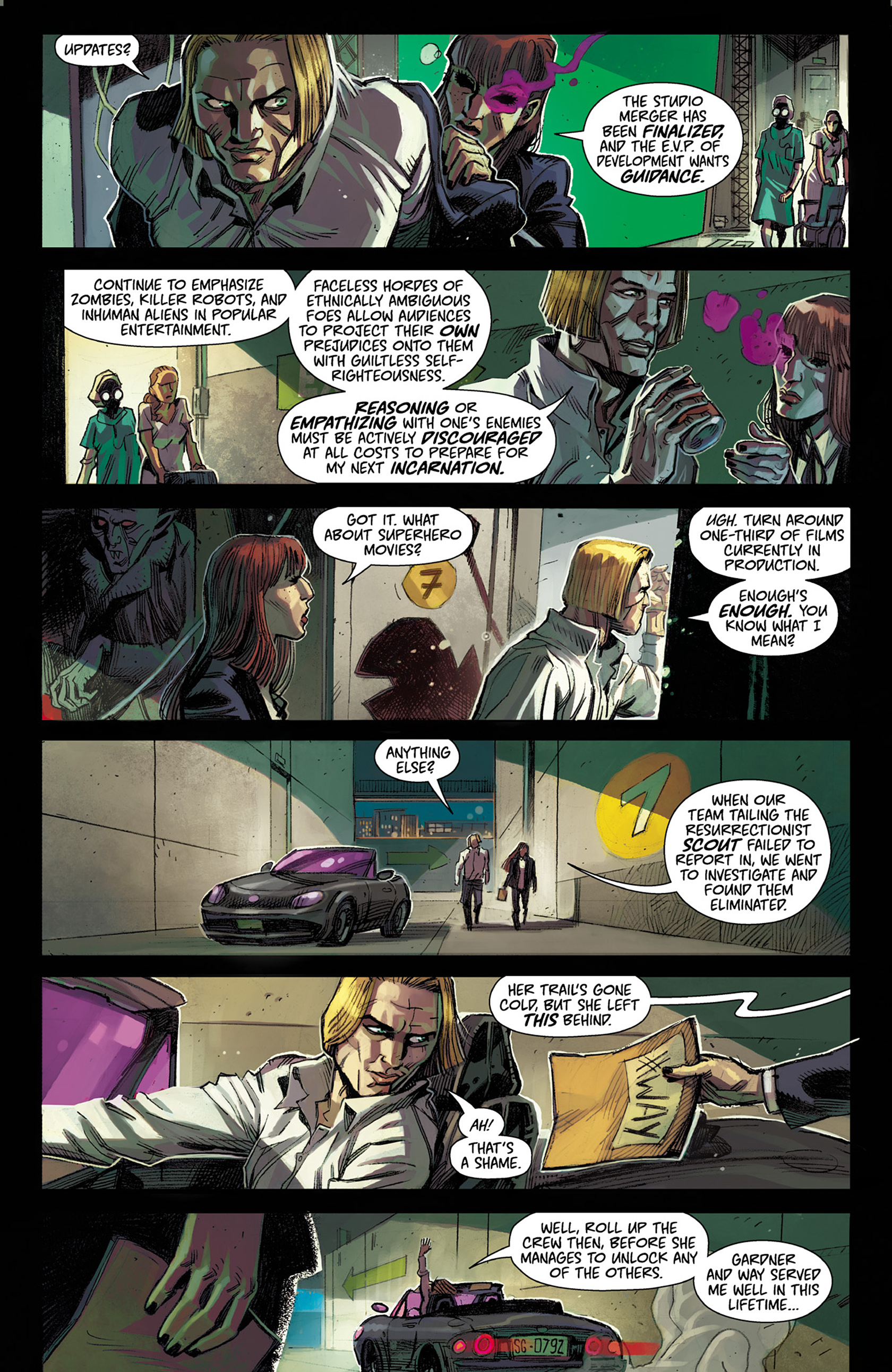 Read online Resurrectionists comic -  Issue #4 - 5