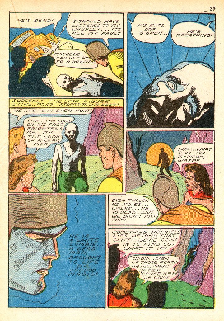 Read online Shadow Comics comic -  Issue #29 - 39