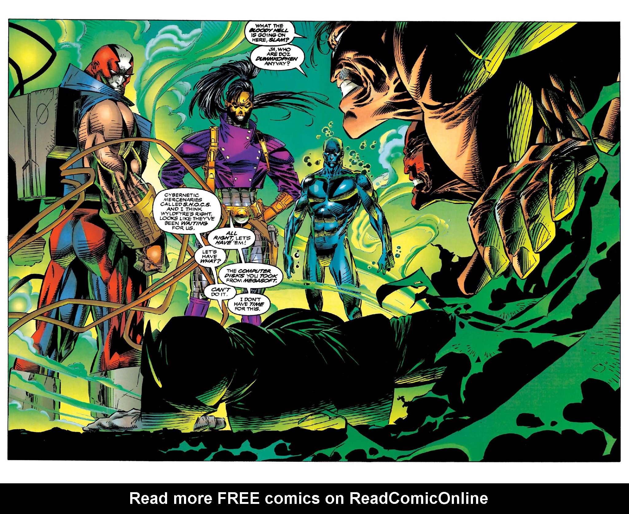 Read online Cyberforce (1992) comic -  Issue # _The Complete Cyberforce (Part 1) - 59