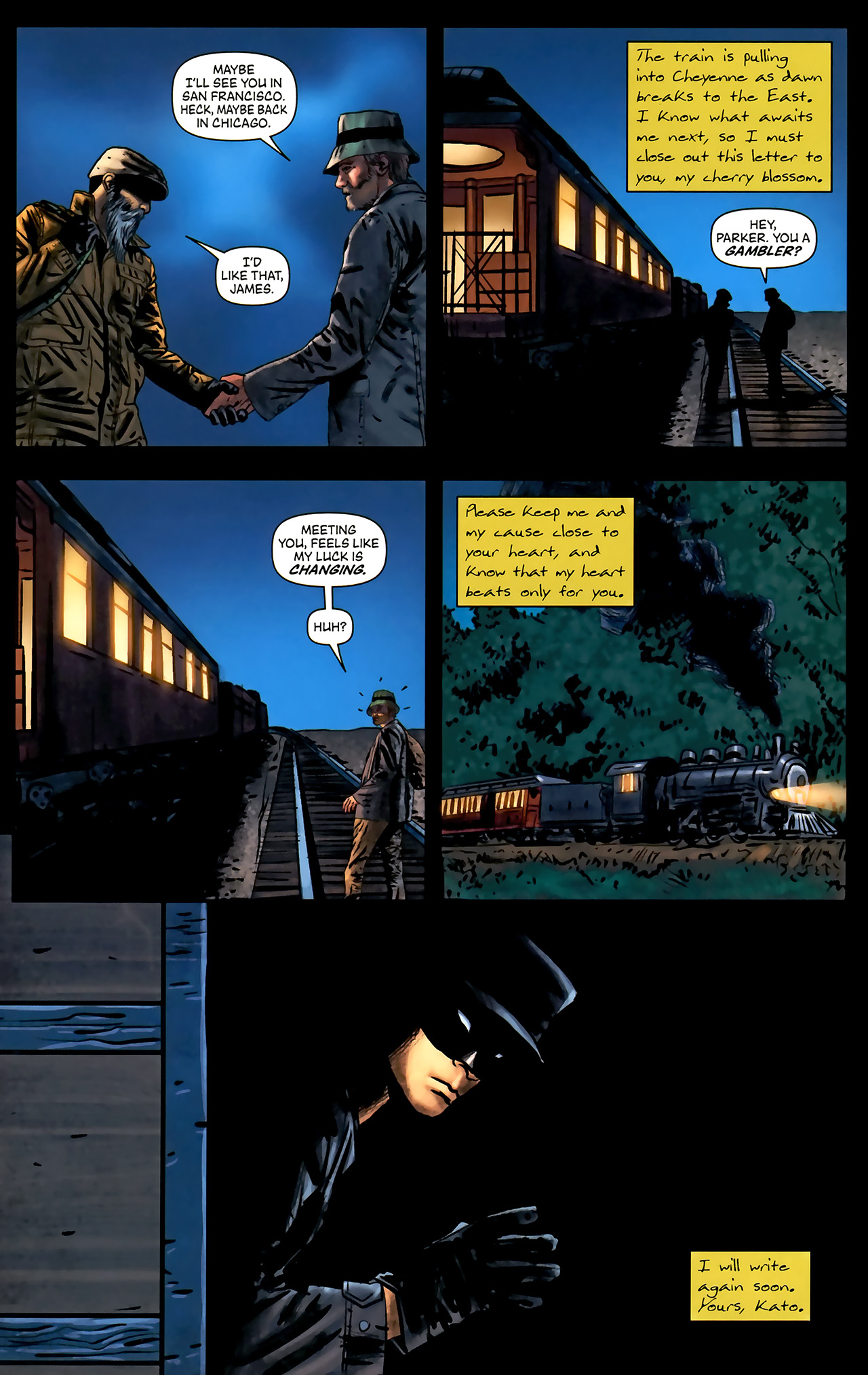 Read online Kato Origins comic -  Issue #3 - 15