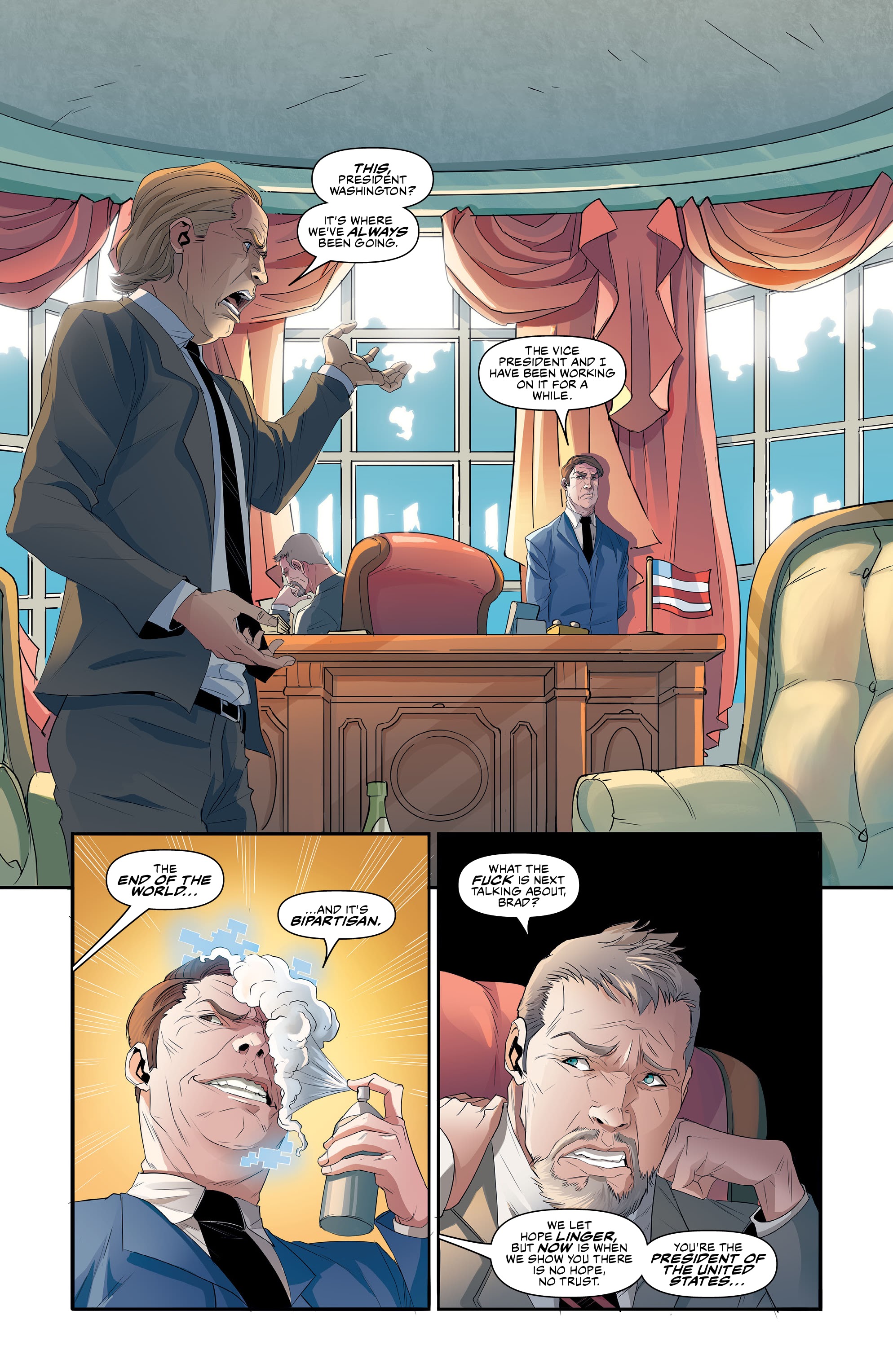 Read online Commanders In Crisis comic -  Issue #10 - 19