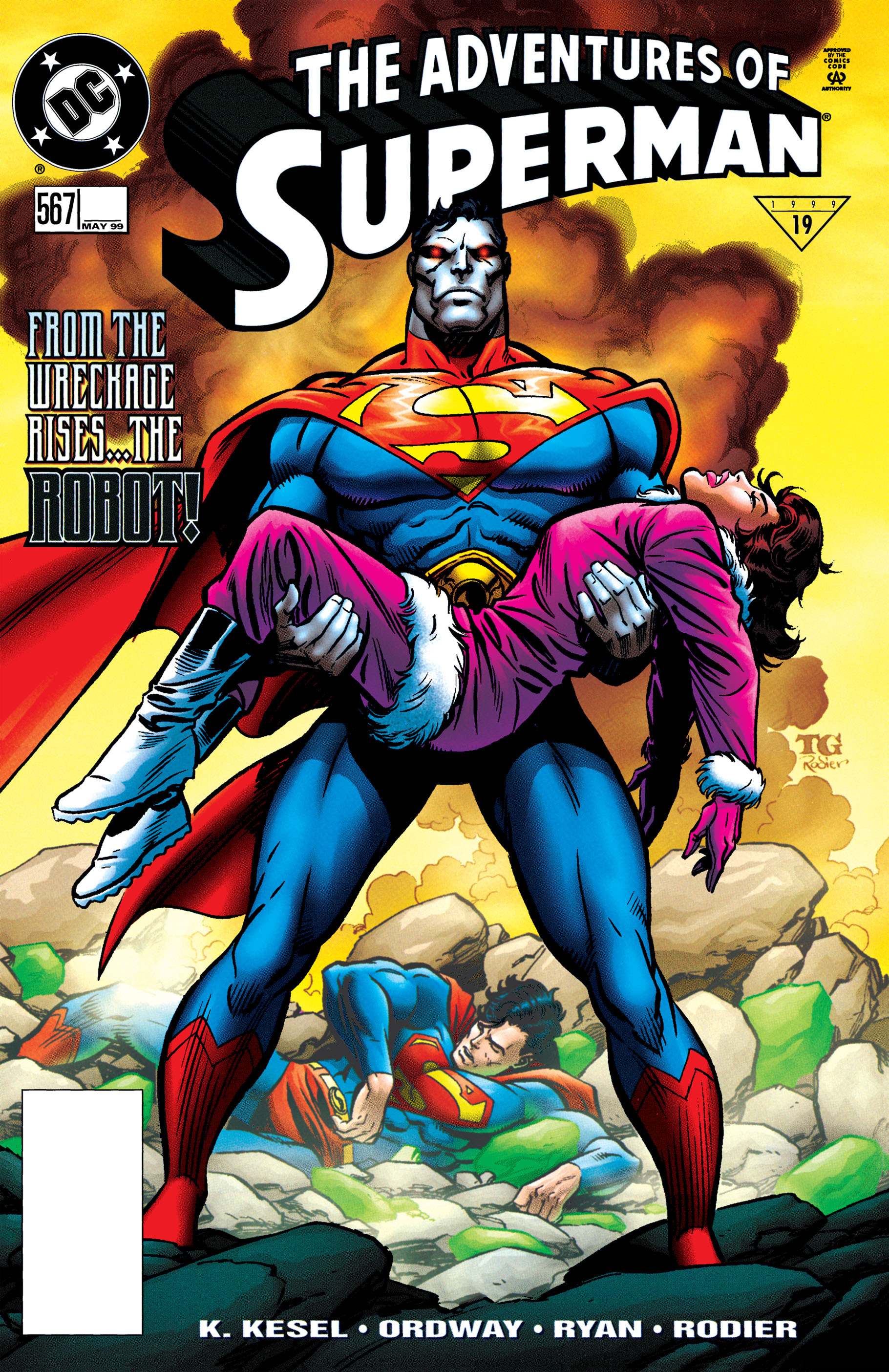 Read online Adventures of Superman (1987) comic -  Issue #567 - 1