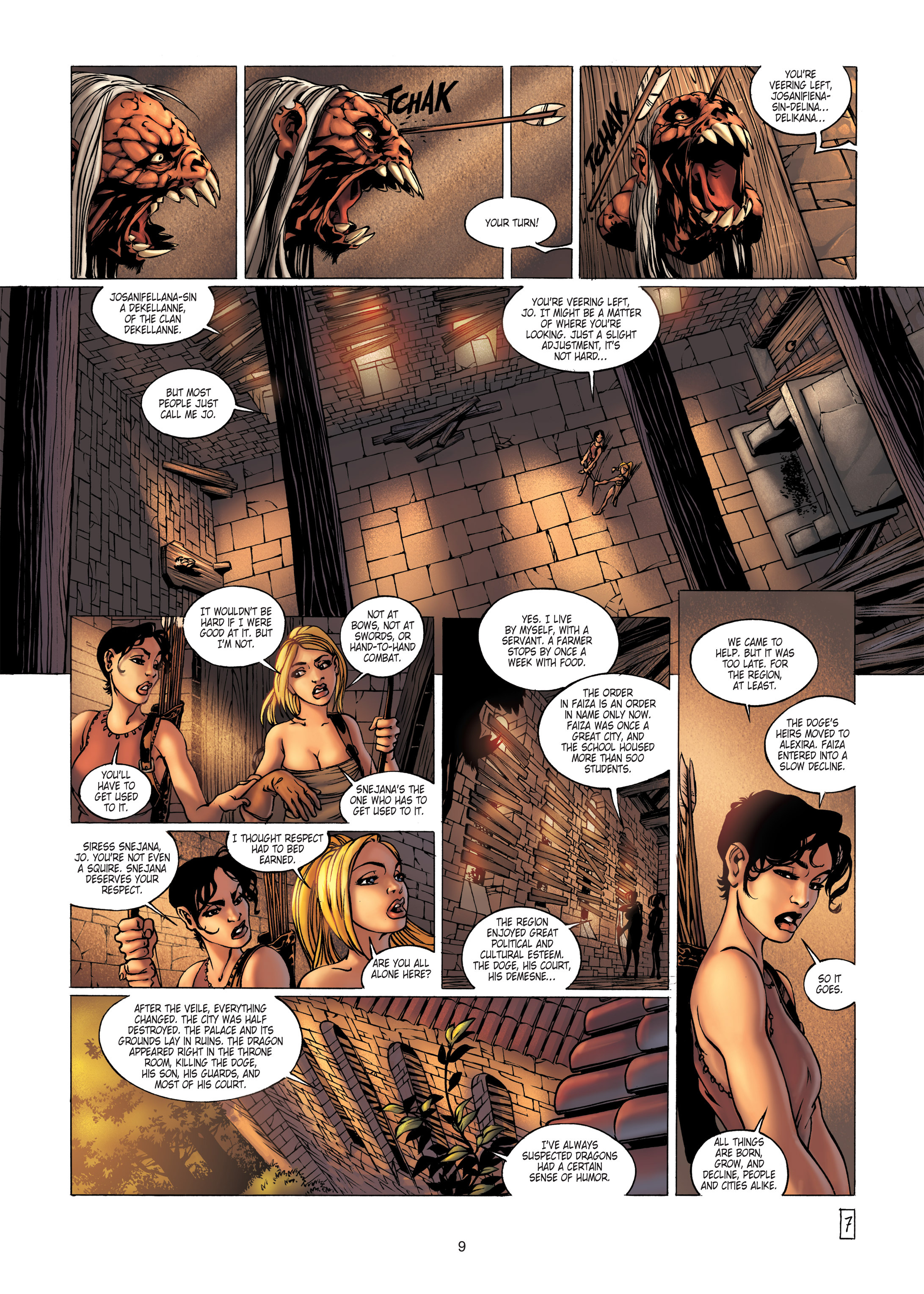 Chronicles of the Dragon Knights Issue #5 #5 - English 9