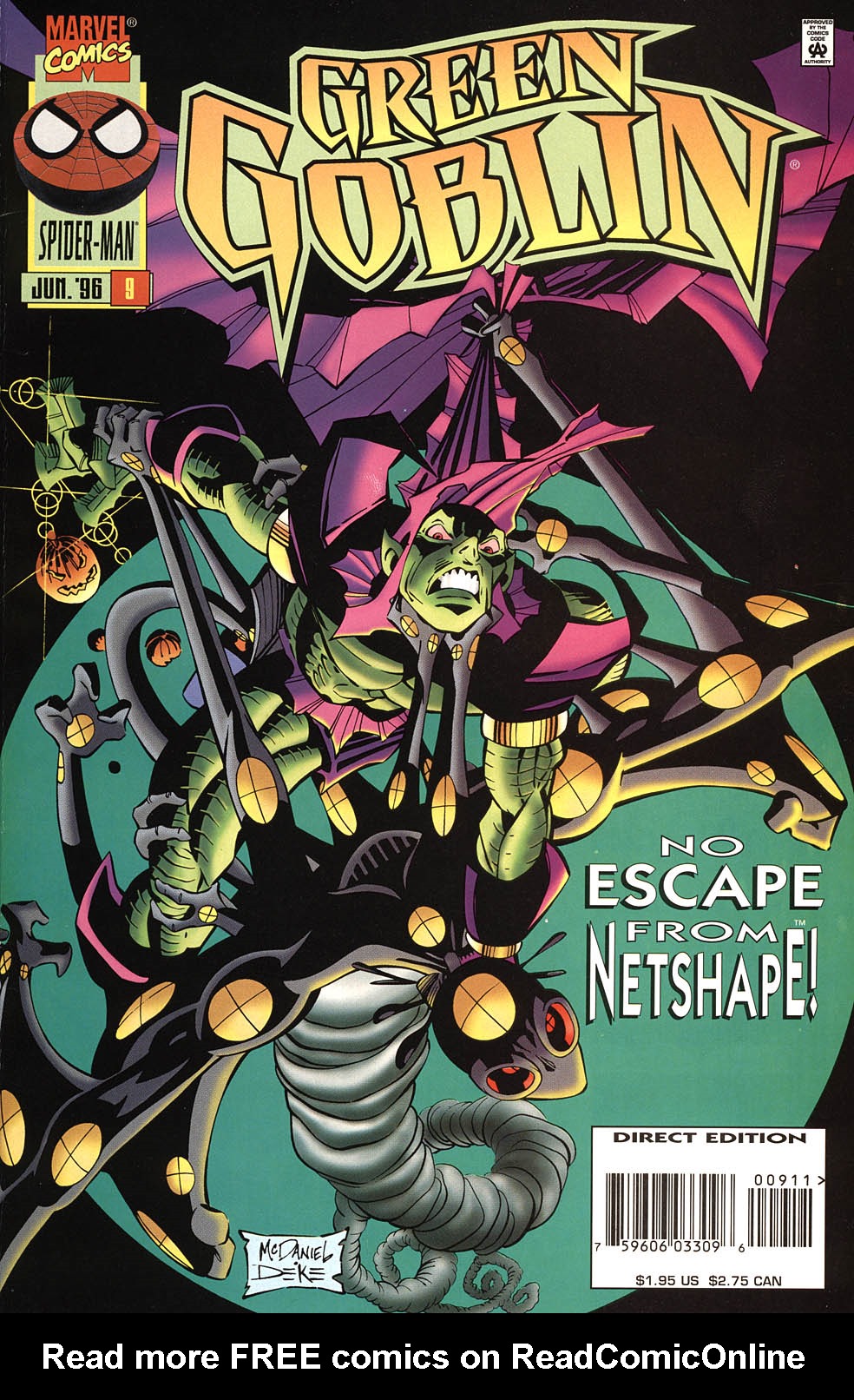 Read online Green Goblin comic -  Issue #9 - 1