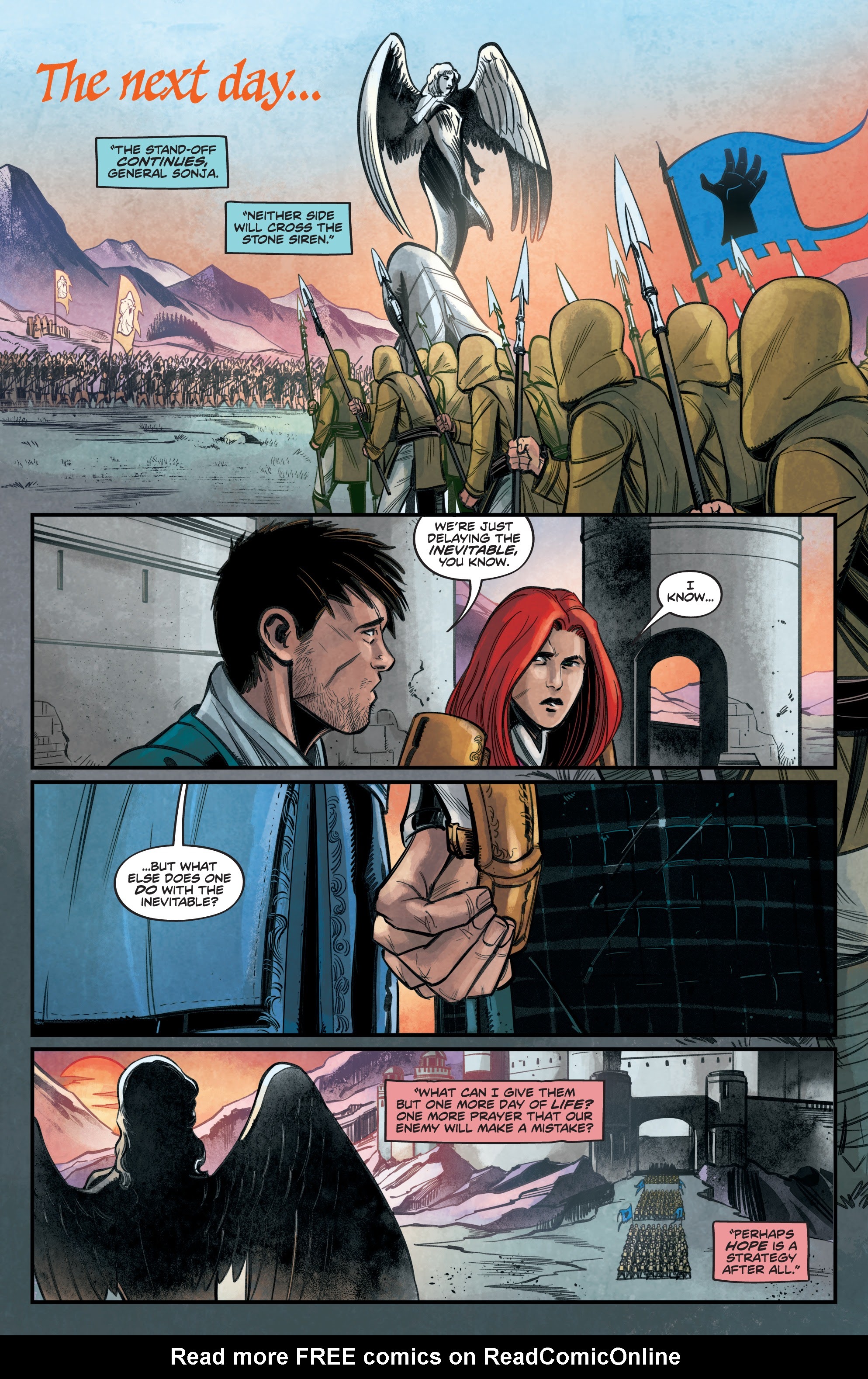 Read online Red Sonja (2019) comic -  Issue #17 - 22