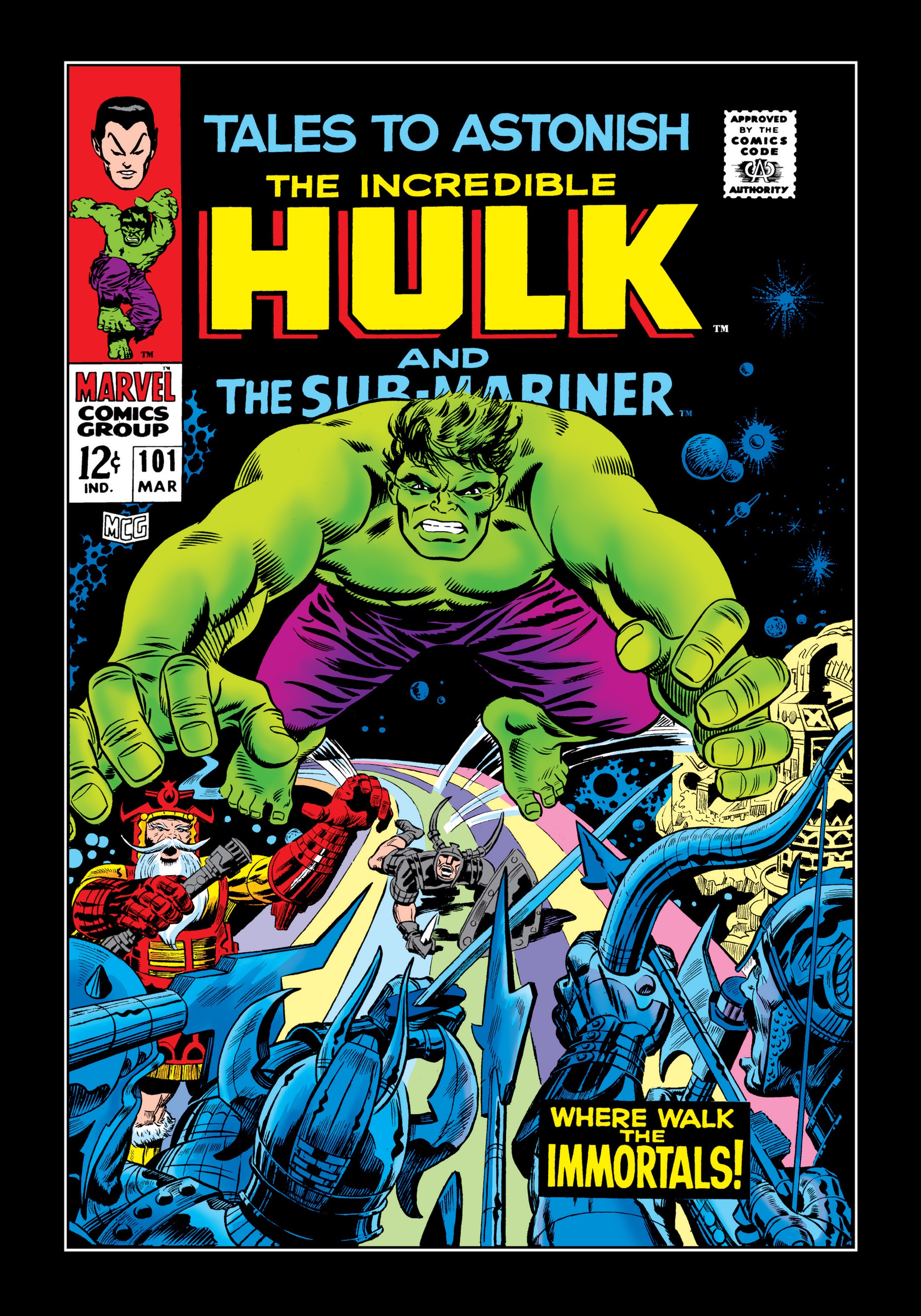 Read online Marvel Masterworks: The Incredible Hulk comic -  Issue # TPB 3 (Part 3) - 51