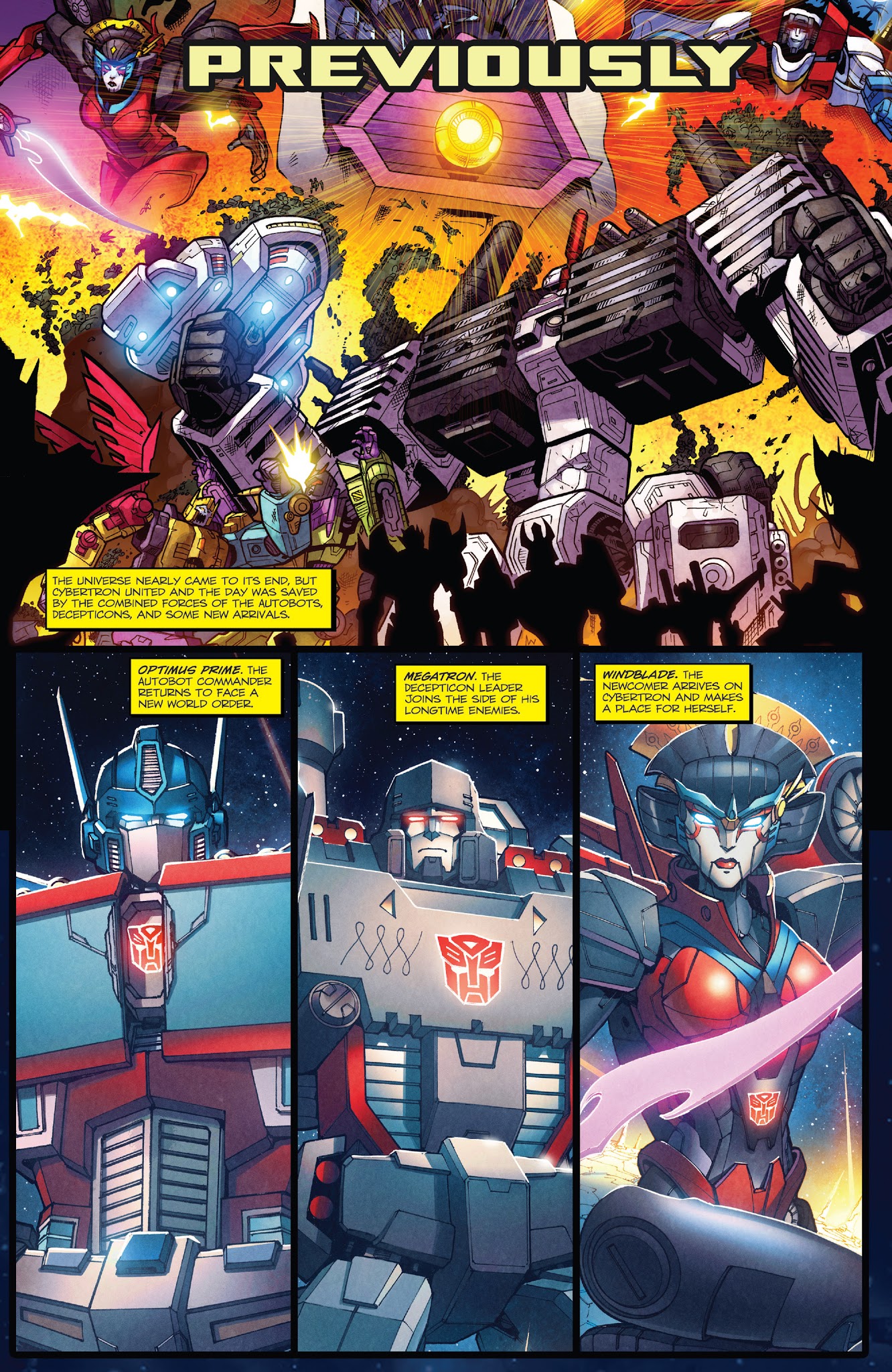 Read online The Transformers: Windblade (2018) comic -  Issue # TPB - 7
