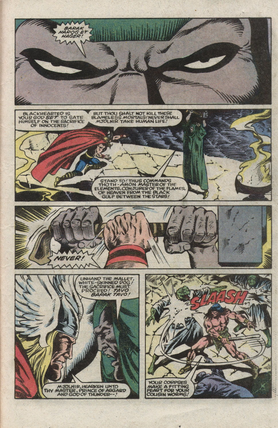 Read online What If? (1977) comic -  Issue #39 - Thor battled conan - 37