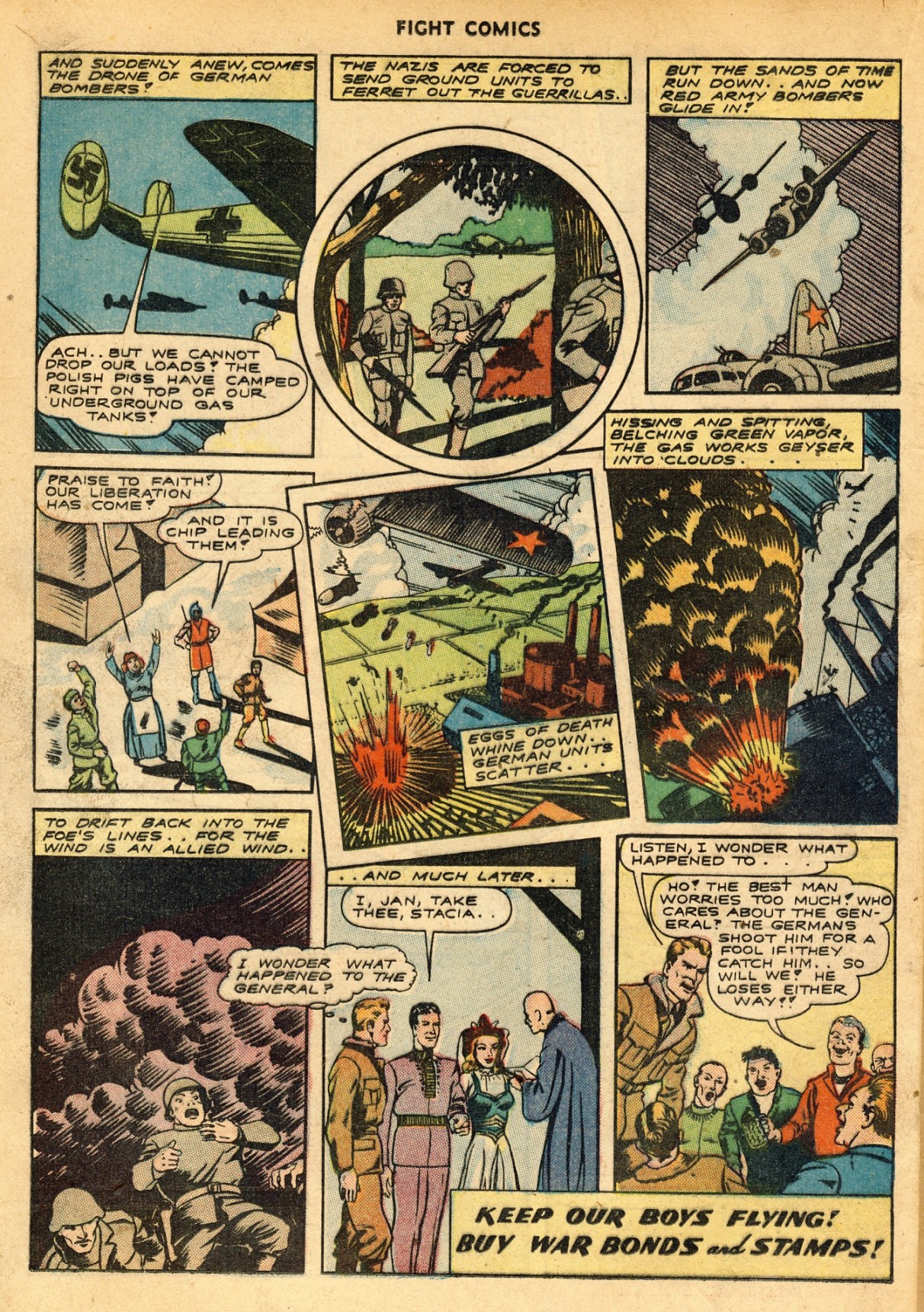 Read online Fight Comics comic -  Issue #30 - 42